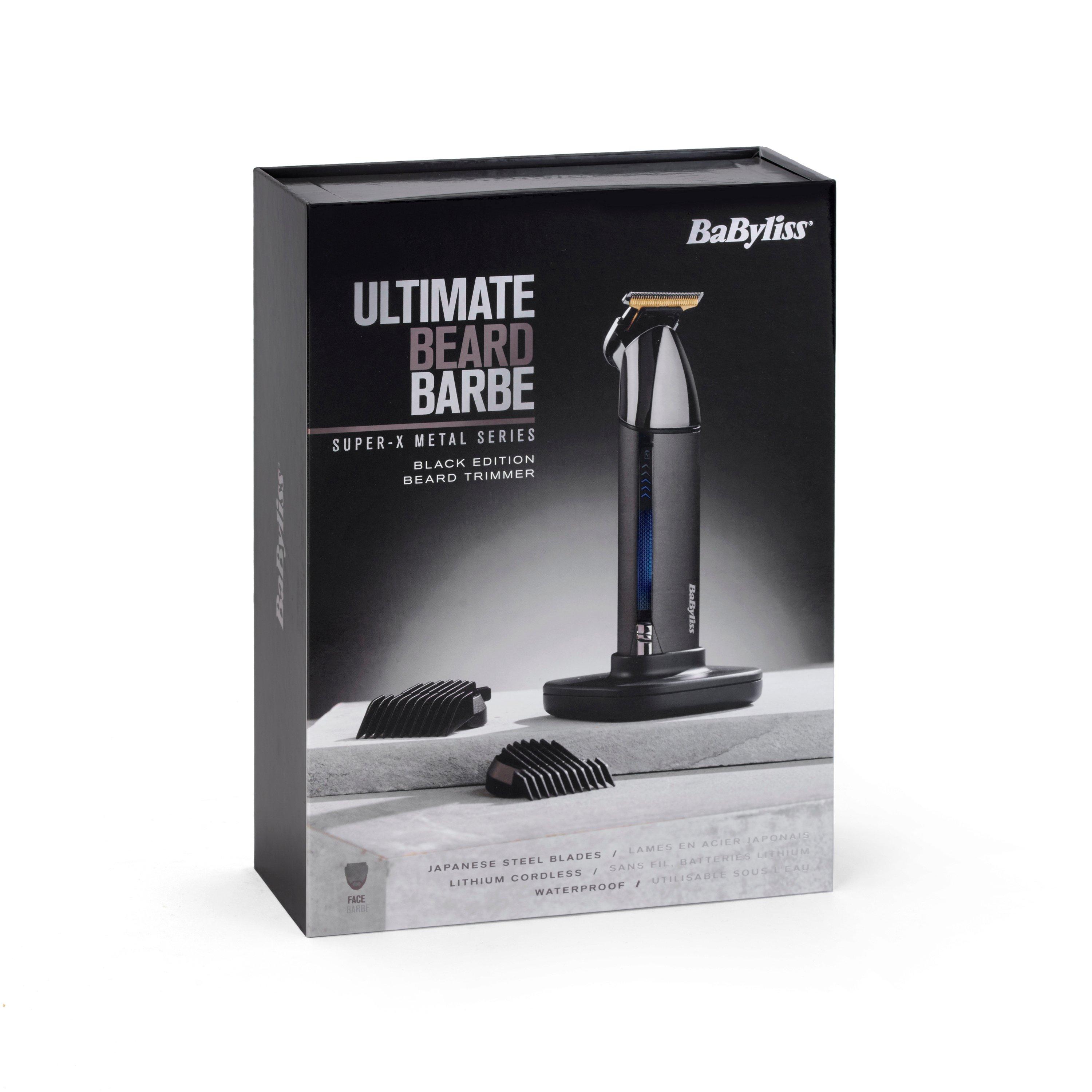 Voir la diapositive 2 : BABYLISS Tondeuse barbe T991E - Noir