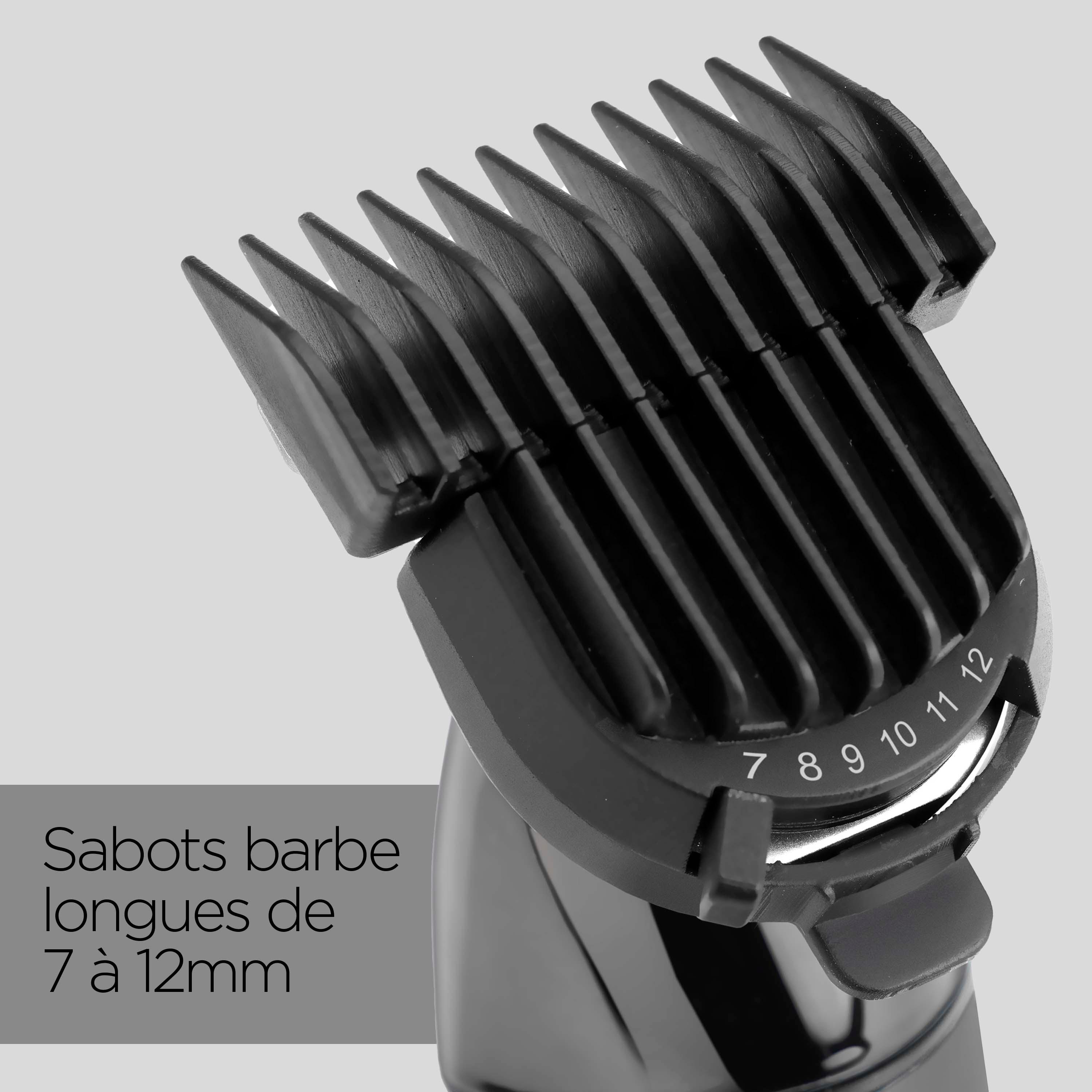 Voir la diapositive 5 : BABYLISS Tondeuse barbe T991E - Noir