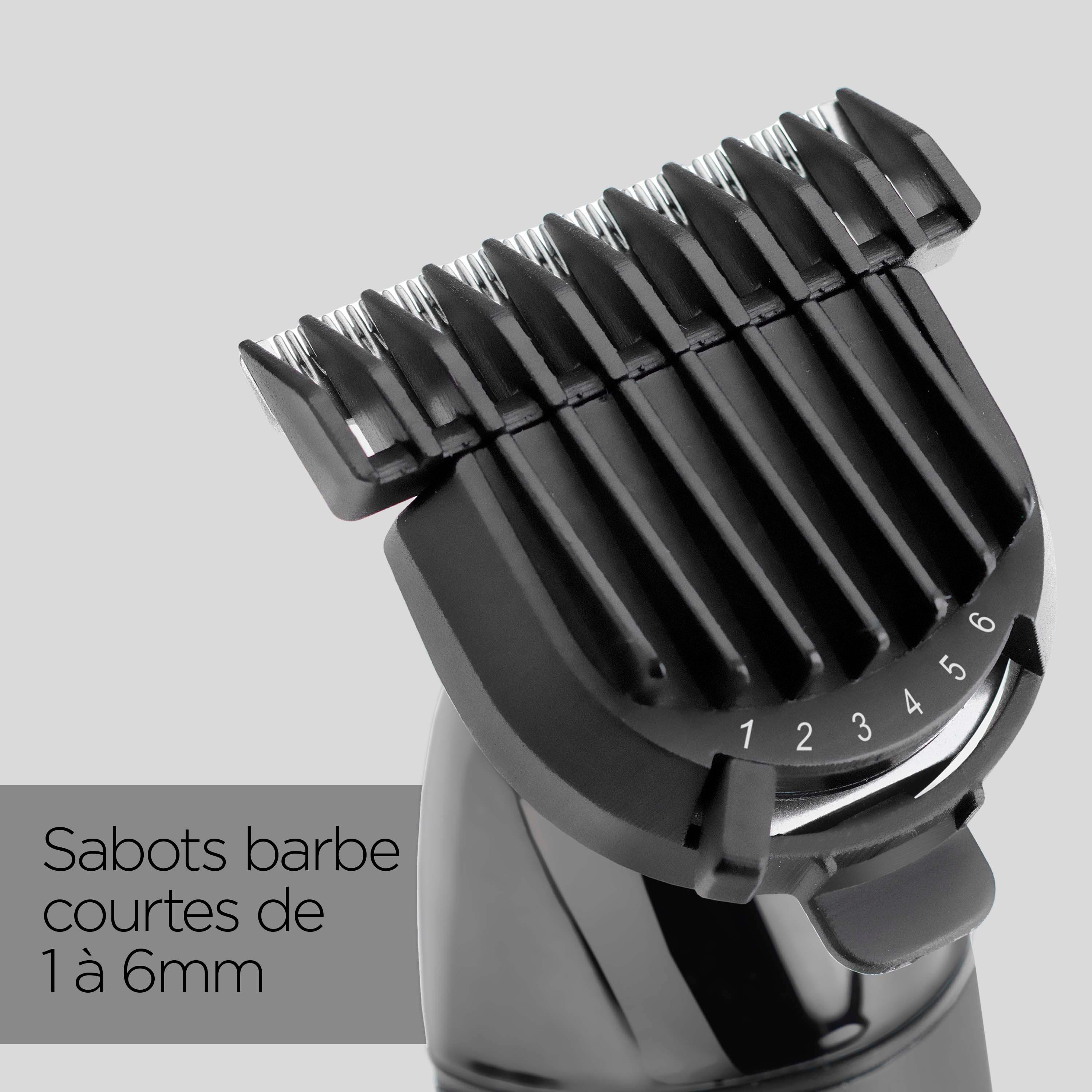 Voir la diapositive 6 : BABYLISS Tondeuse barbe T991E - Noir