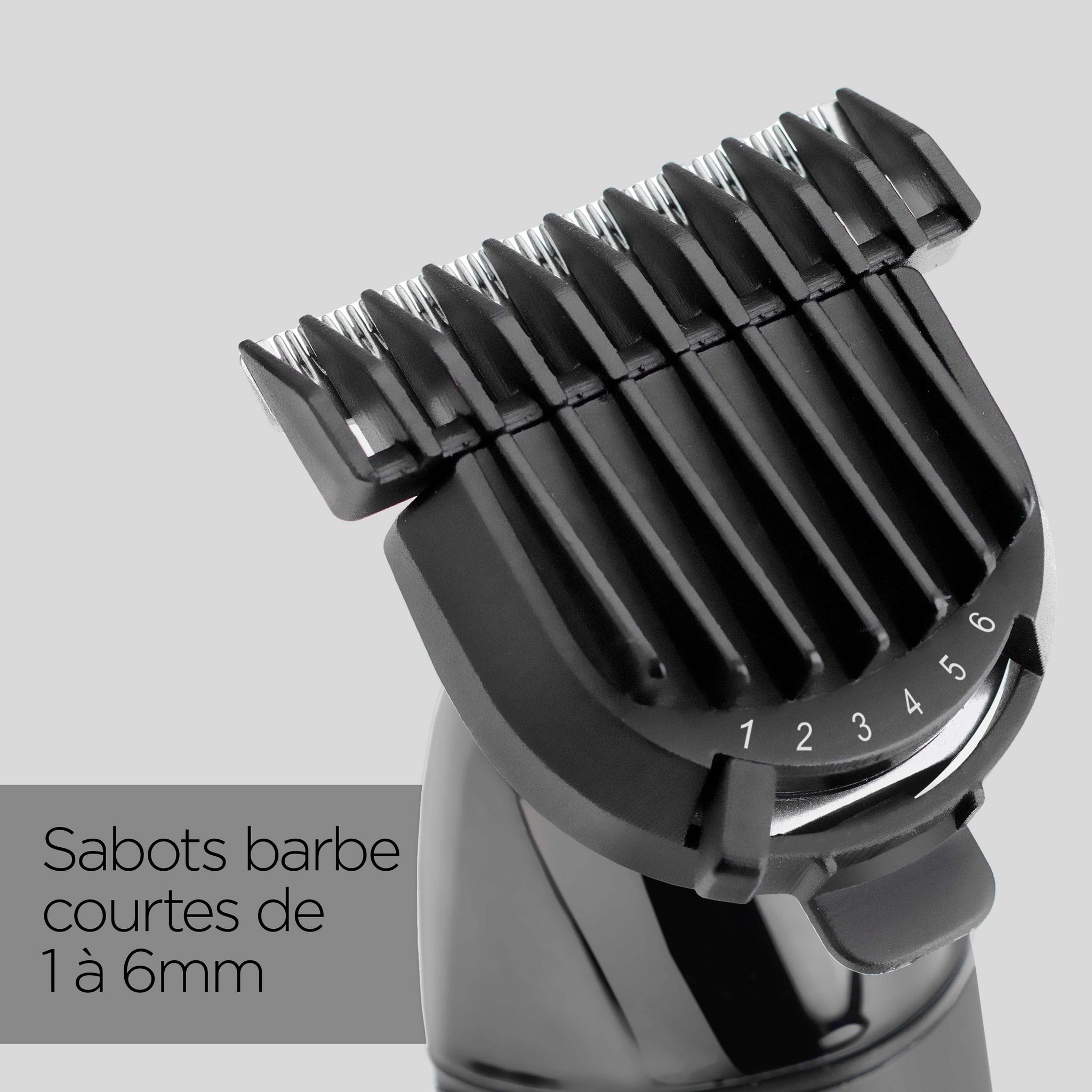 Voir la diapositive 6 : BABYLISS Tondeuse barbe T991E - Noir