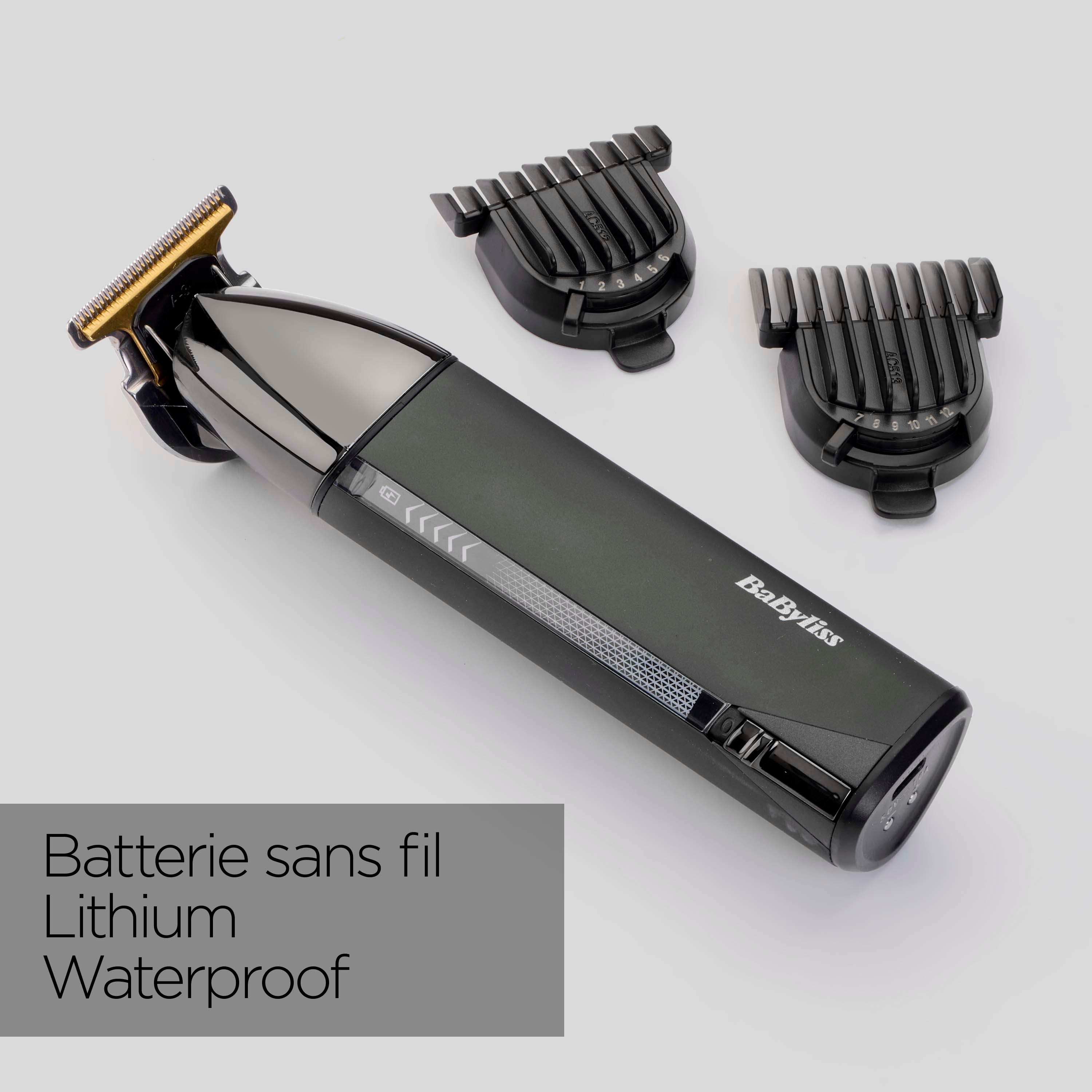 Voir la diapositive 11 : BABYLISS Tondeuse barbe T991E - Noir