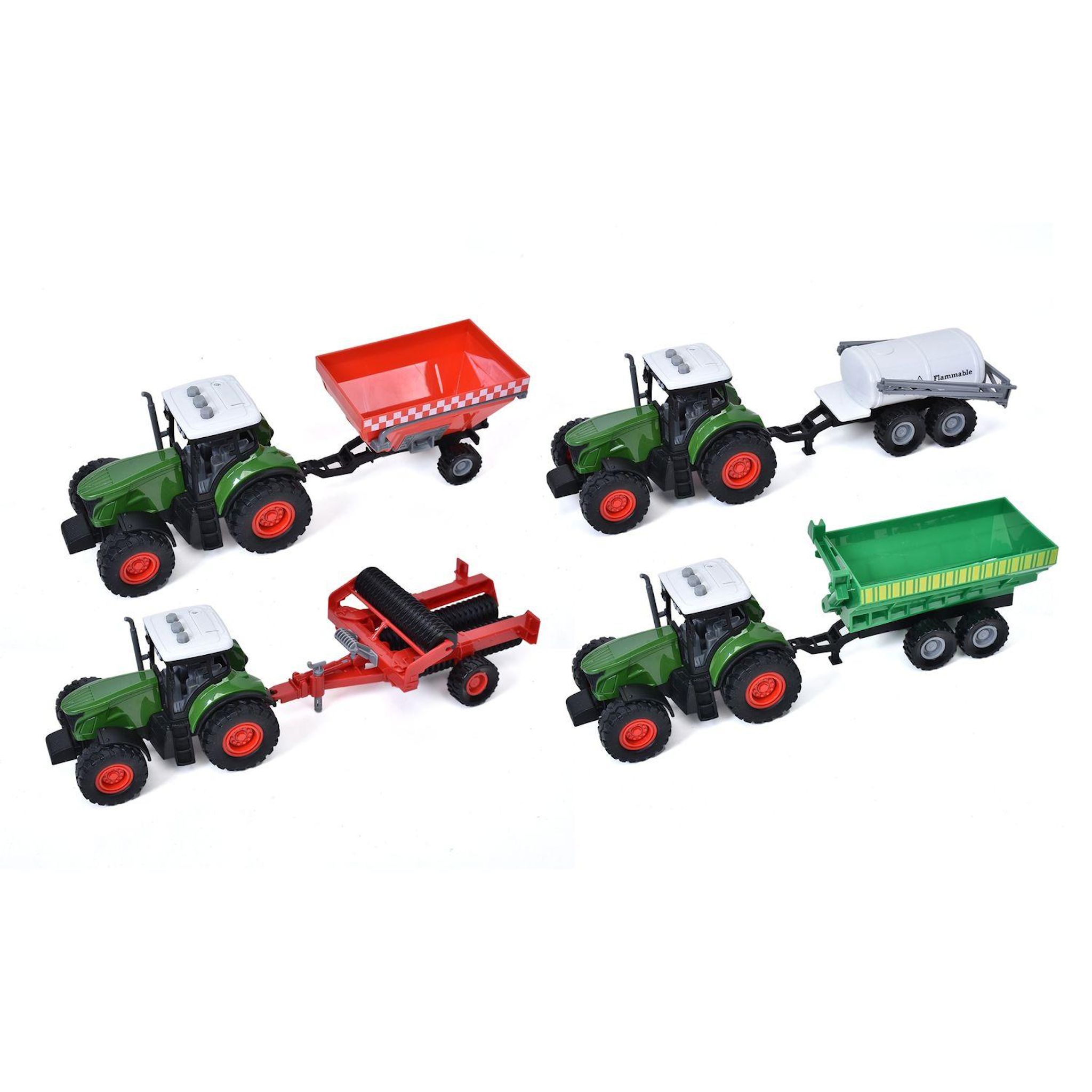 Voir la diapositive 4 : ONE TWO FUN Véhicule Tracteur Remorque Sons et Lumières