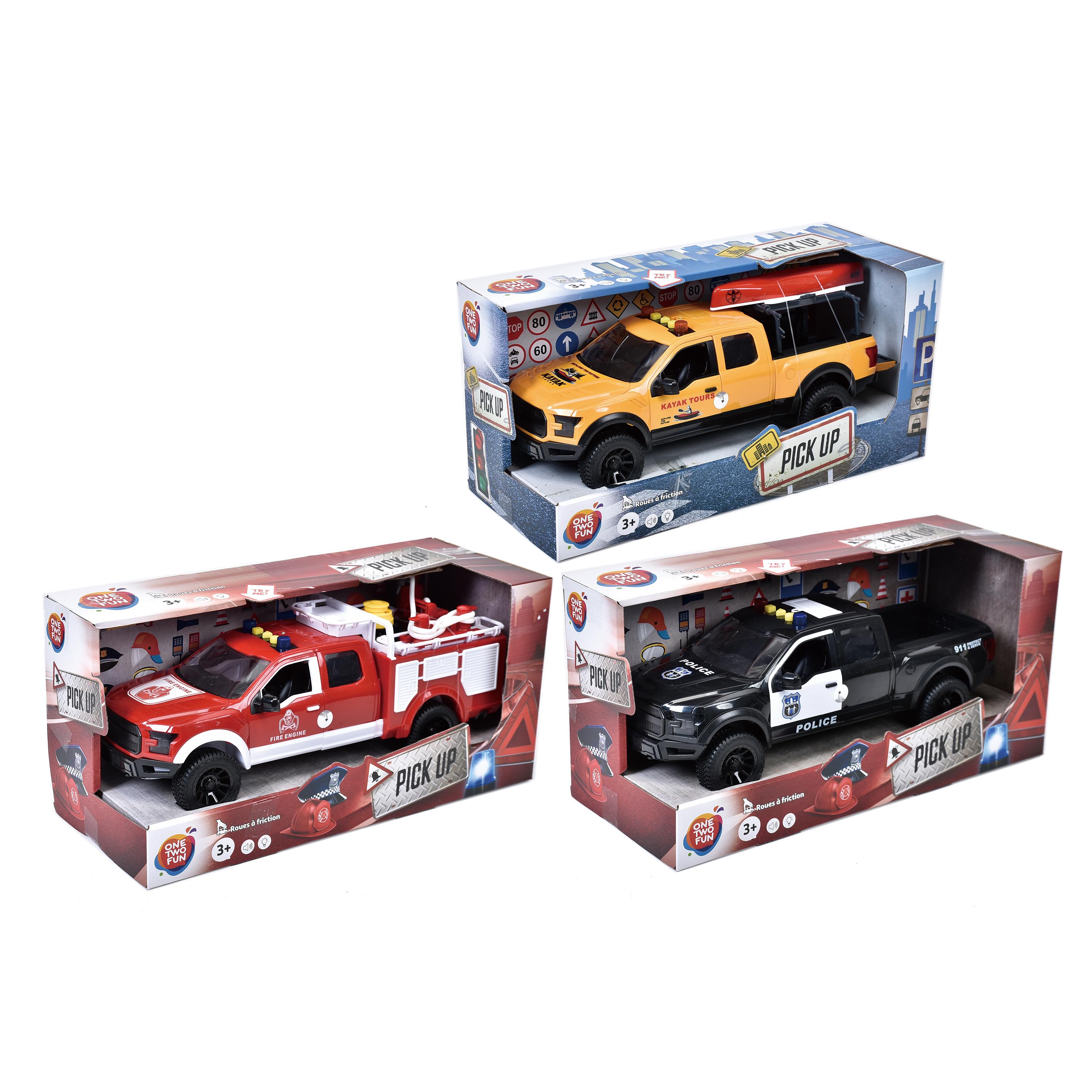 ONE TWO FUN Véhicule Pick Up Urgence