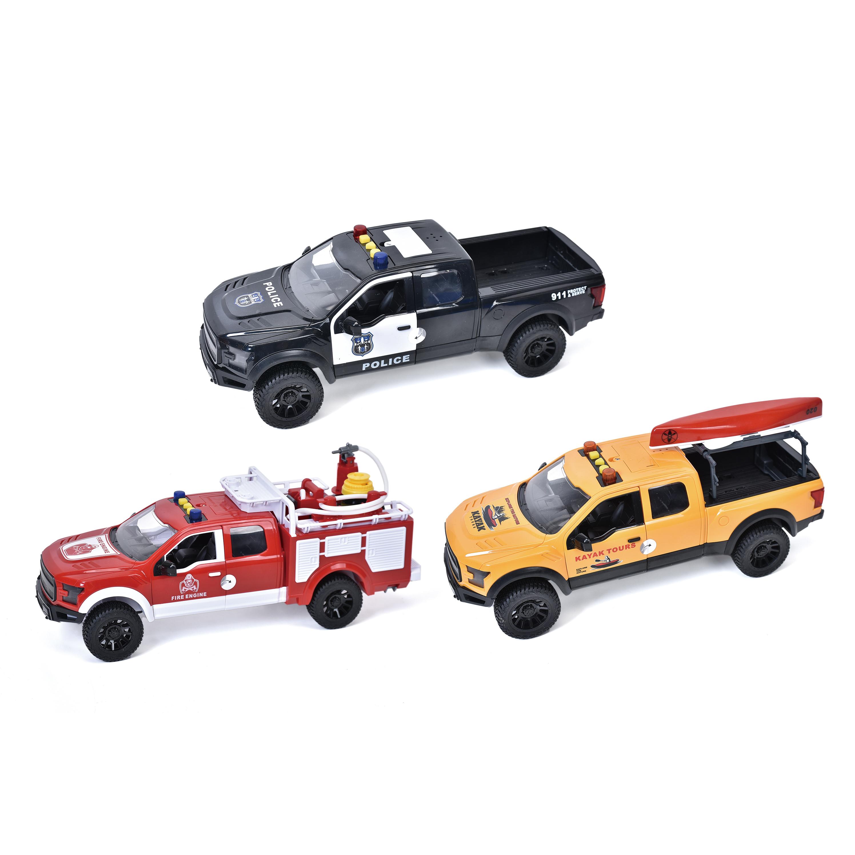 Voir la diapositive 2 : ONE TWO FUN Véhicule Pick Up Urgence