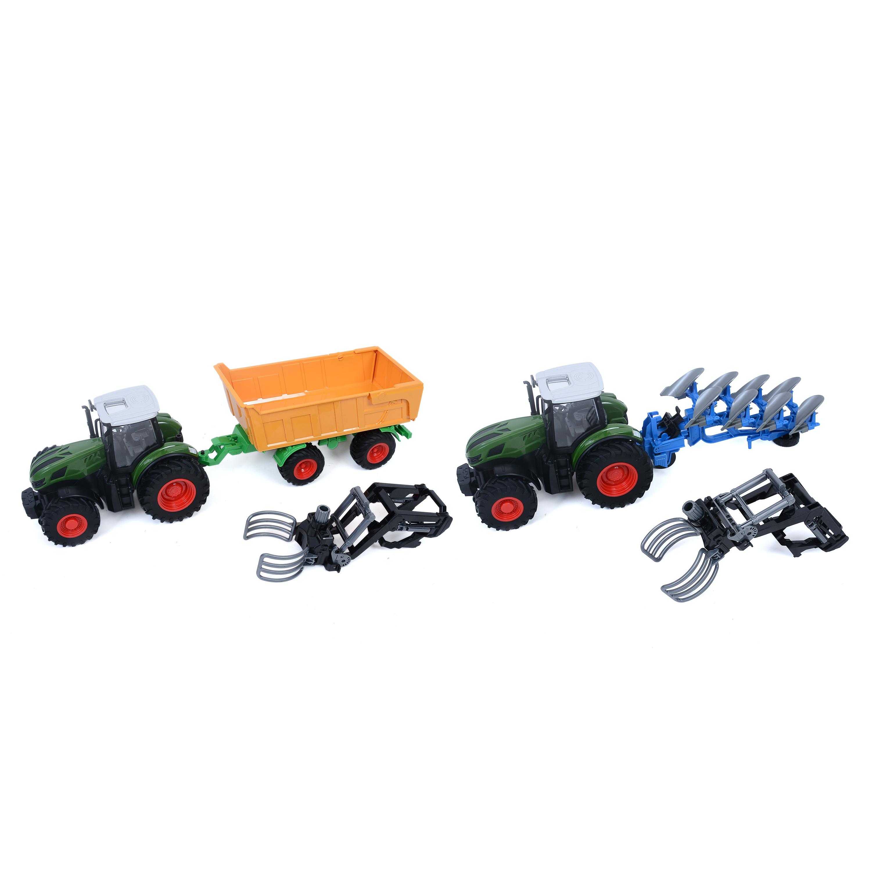 Voir la diapositive 2 : ONE TWO FUN Véhicule Tracteur Remorque Sons et Lumières