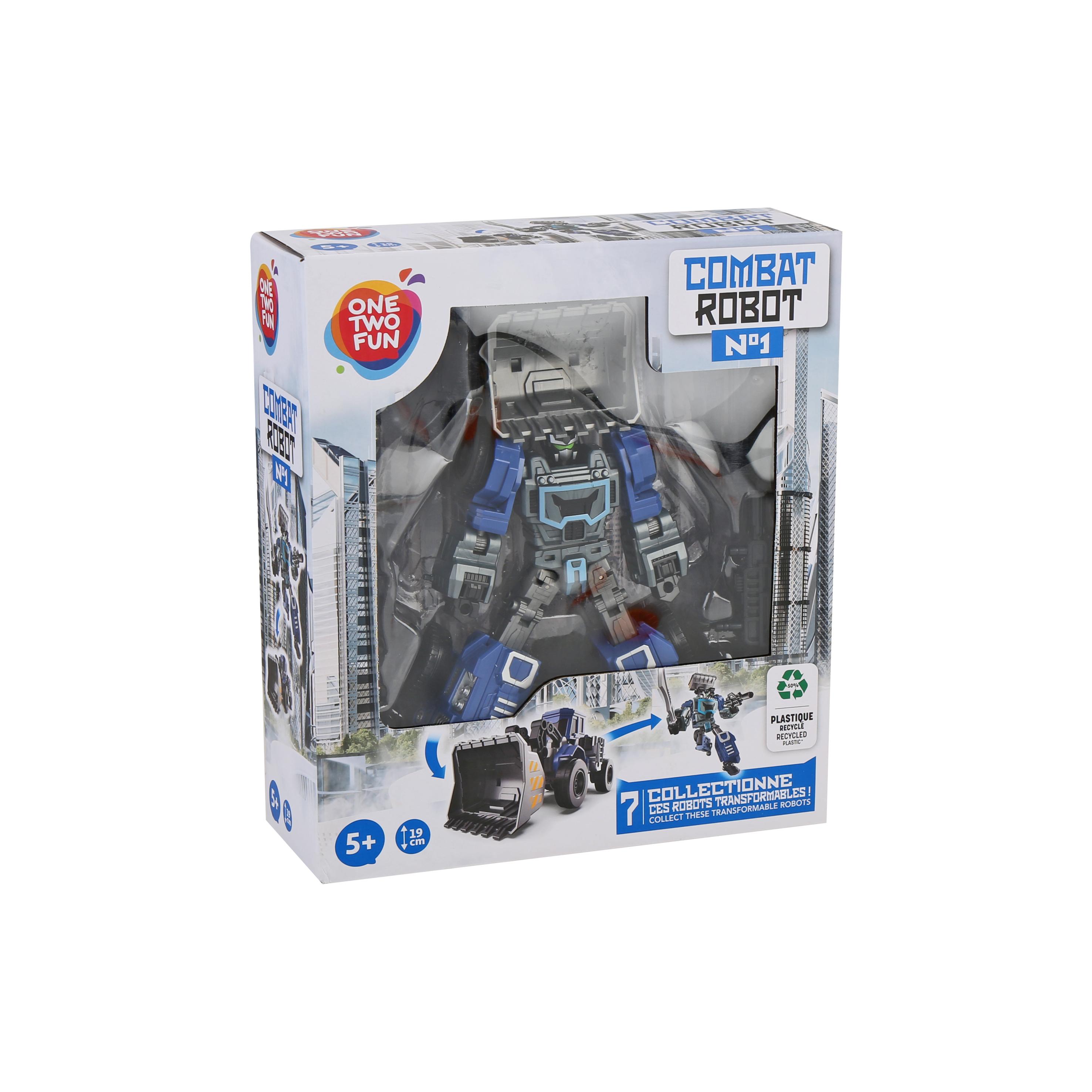 Voir la diapositive 2 : ONE TWO FUN Véhicule transformable en robot