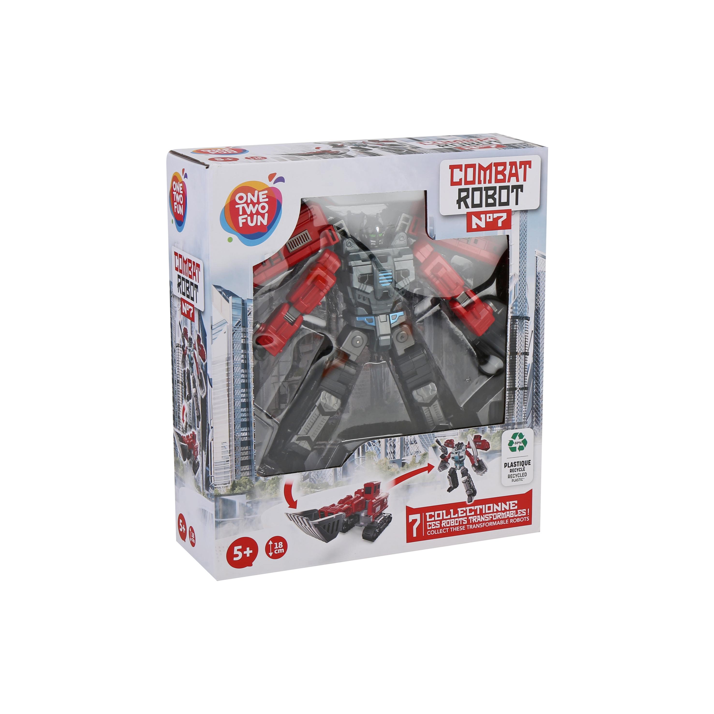 Voir la diapositive 13 : ONE TWO FUN Véhicule transformable en robot