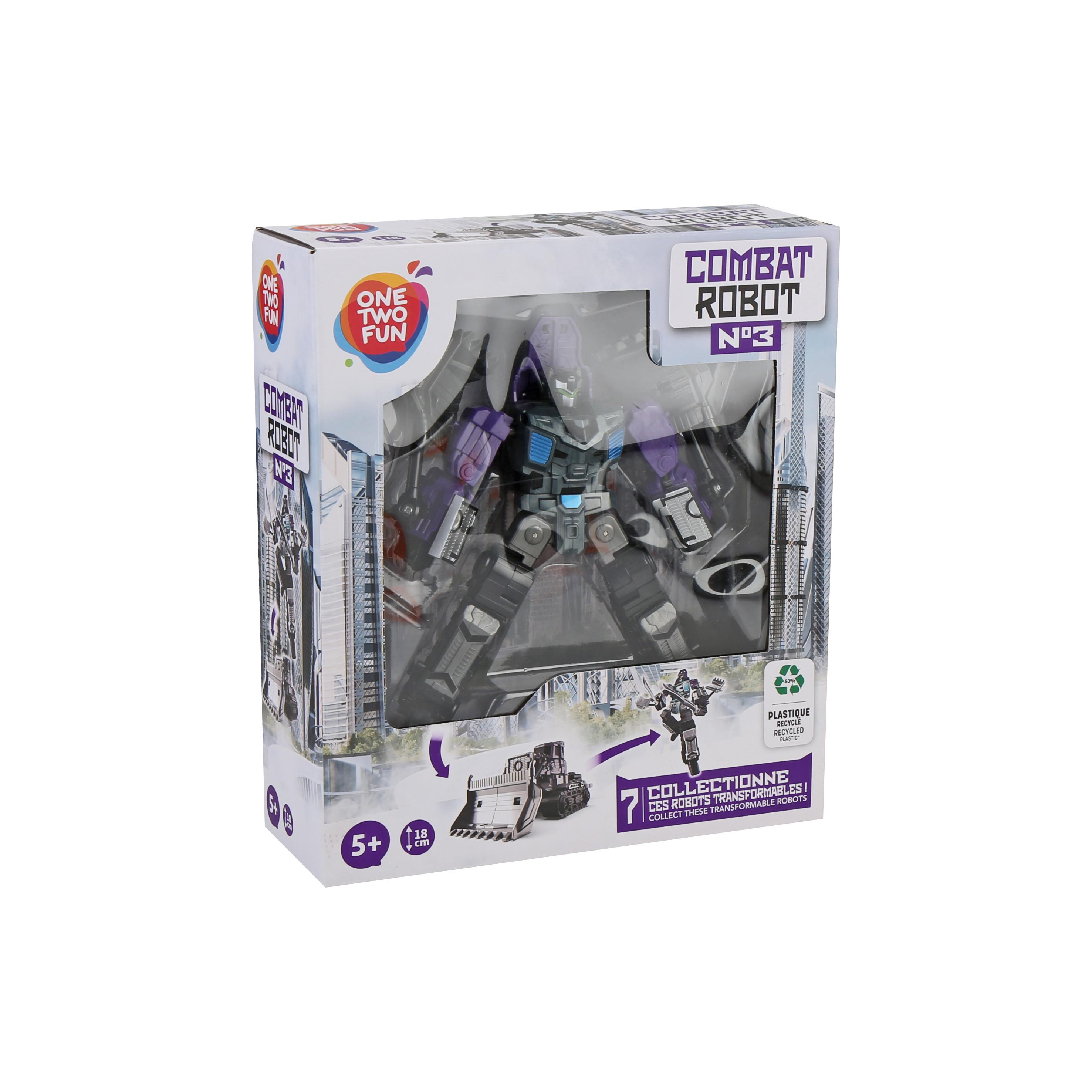 Voir la diapositive 5 : ONE TWO FUN Véhicule transformable en robot