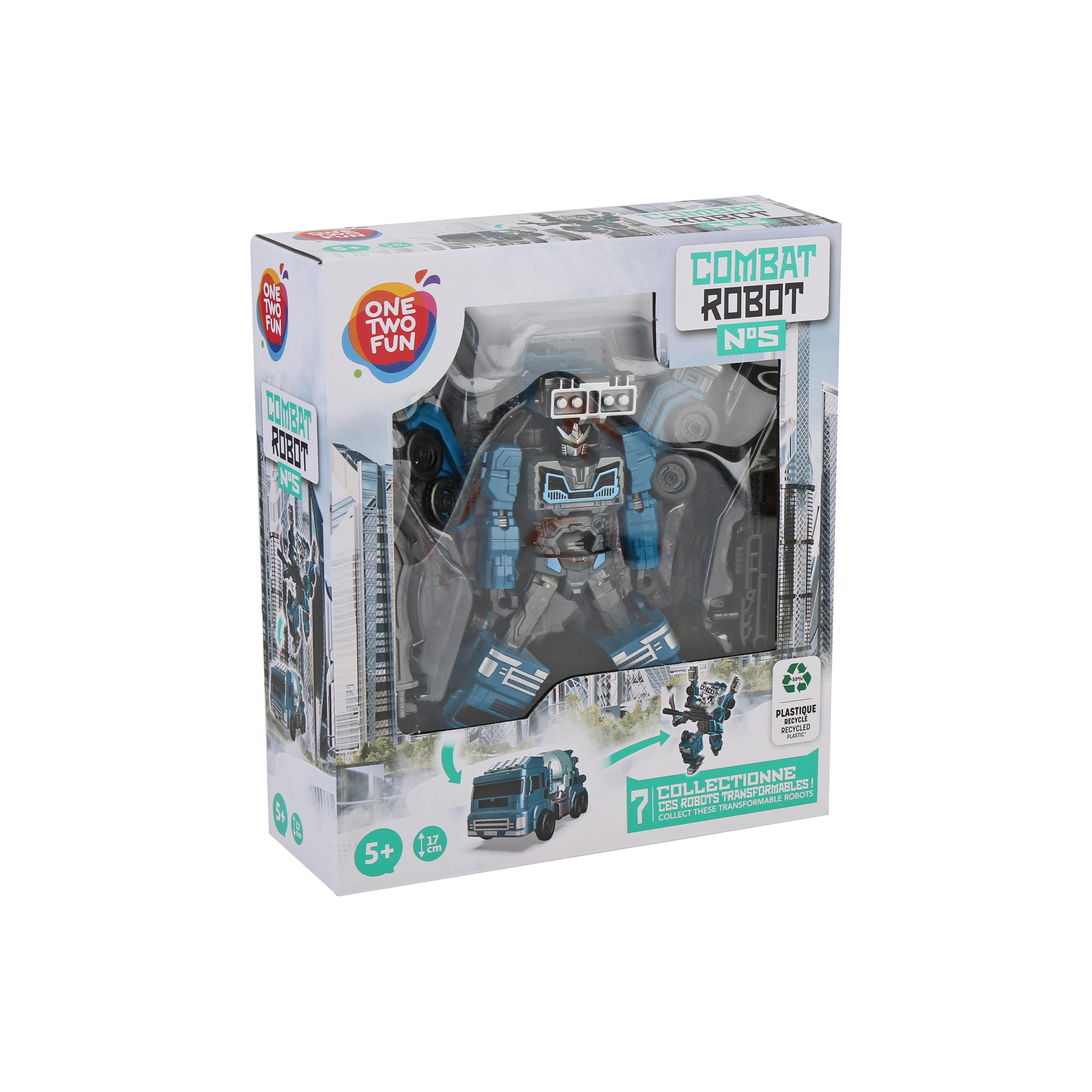 Voir la diapositive 9 : ONE TWO FUN Véhicule transformable en robot