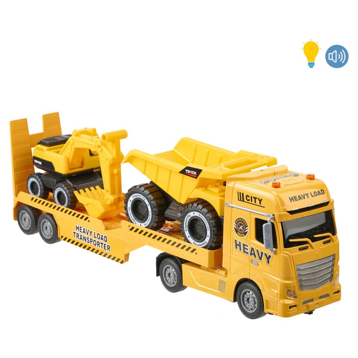 ONE TWO FUN Set de 3 véhicules