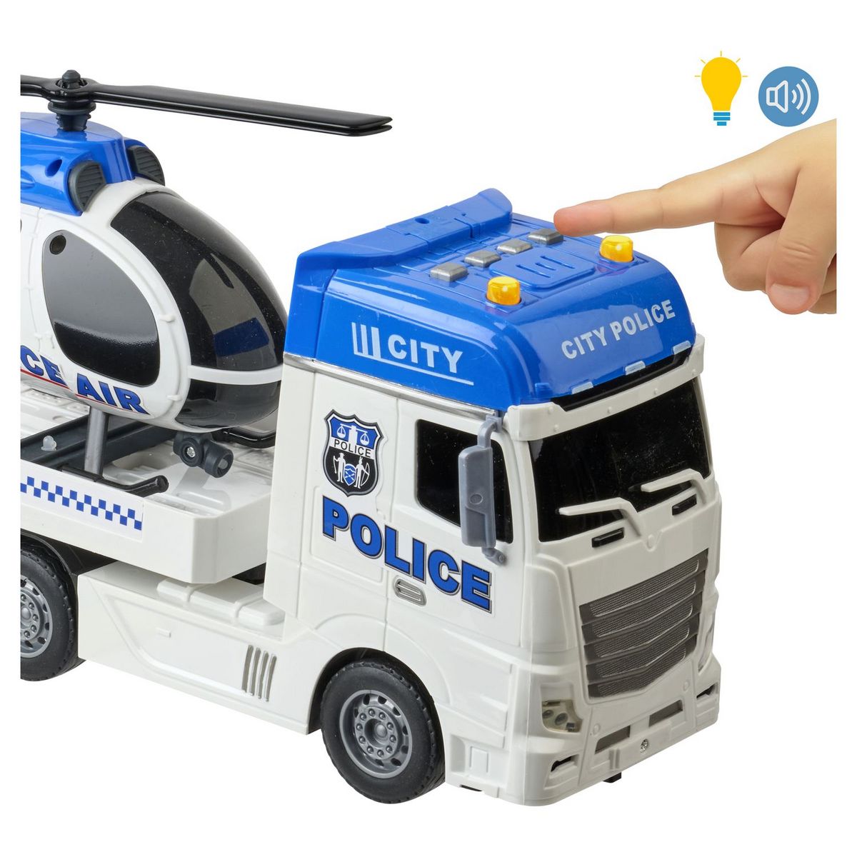 ONE TWO FUN Set de 3 véhicules