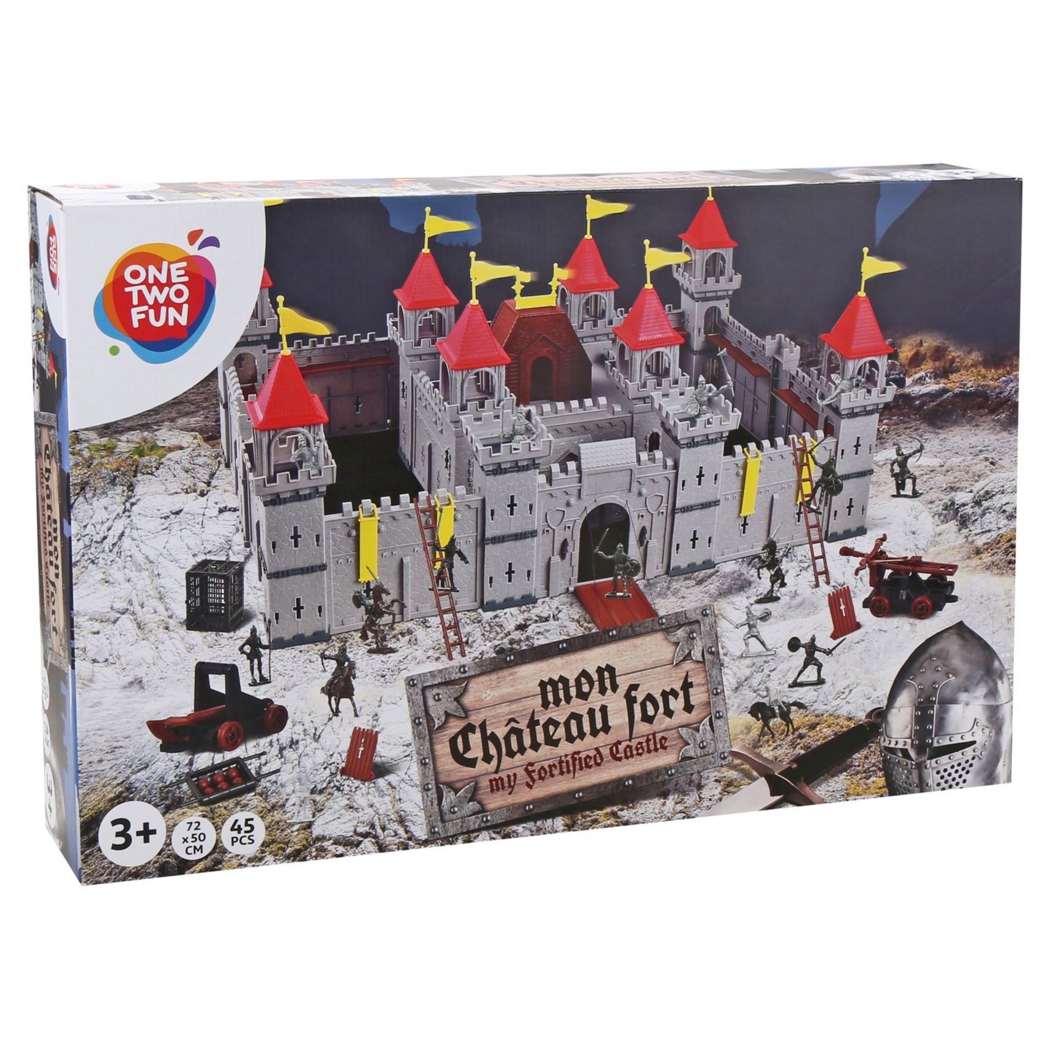 Voir la diapositive 2 : ONE TWO FUN Mon chateau fort