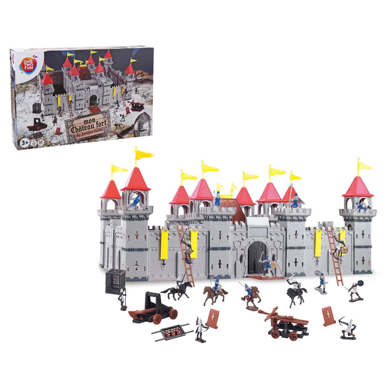 Voir la diapositive 3 : ONE TWO FUN Mon chateau fort