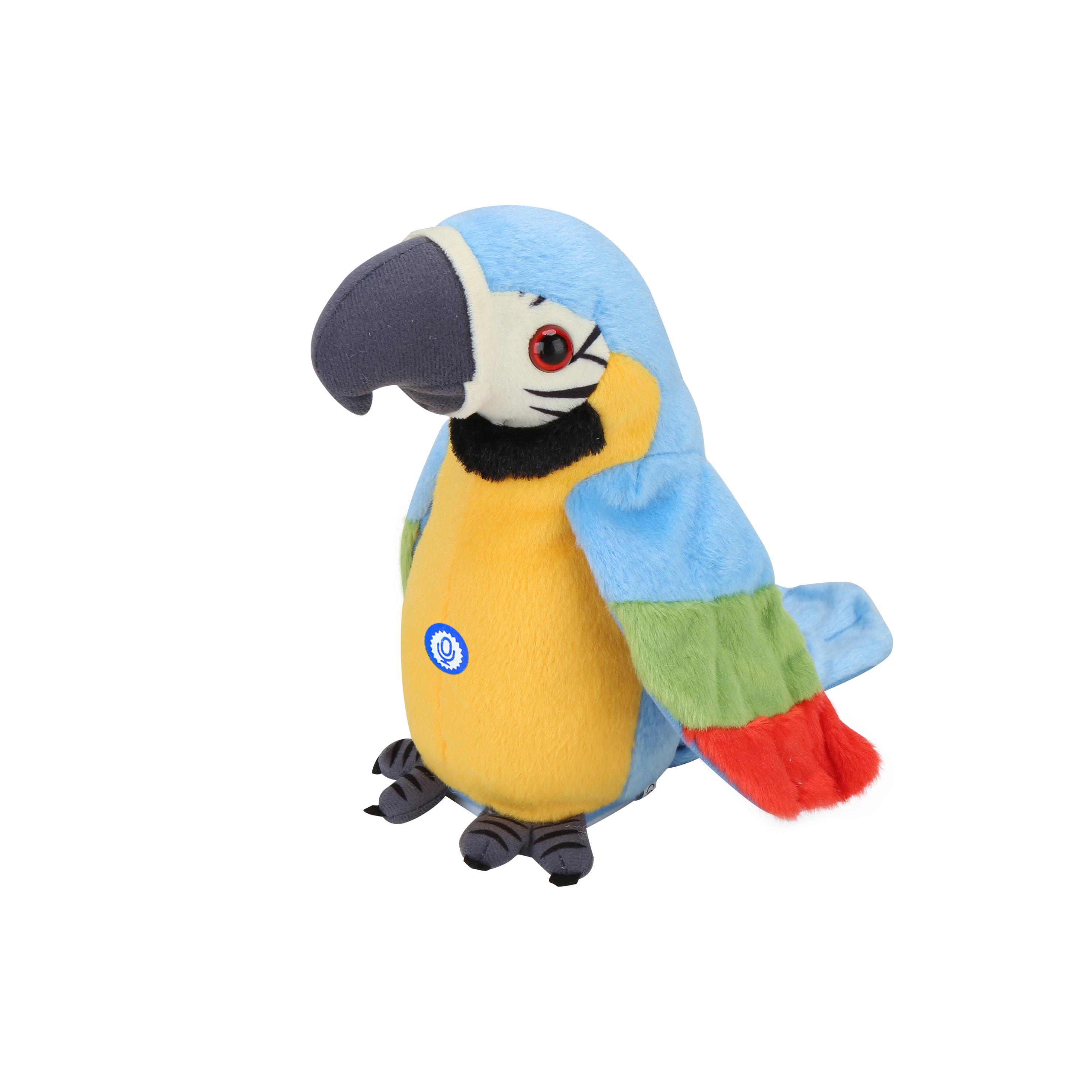 Voir la diapositive 2 : ONE TWO FUN Peluche interactive Perroquet