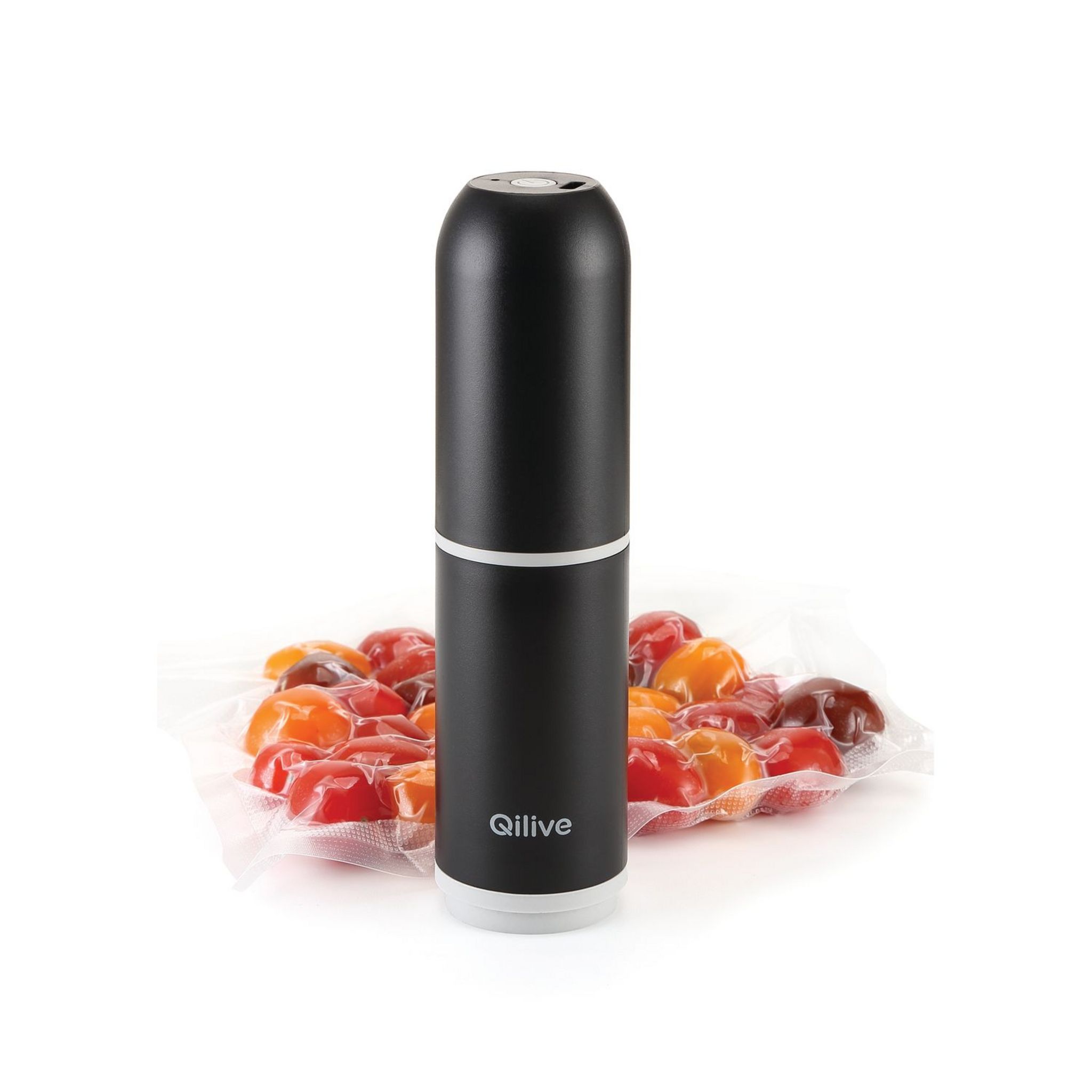 Voir la diapositive 4 : QILIVE Lot de 10 sachets sous vide à valve - Transparent