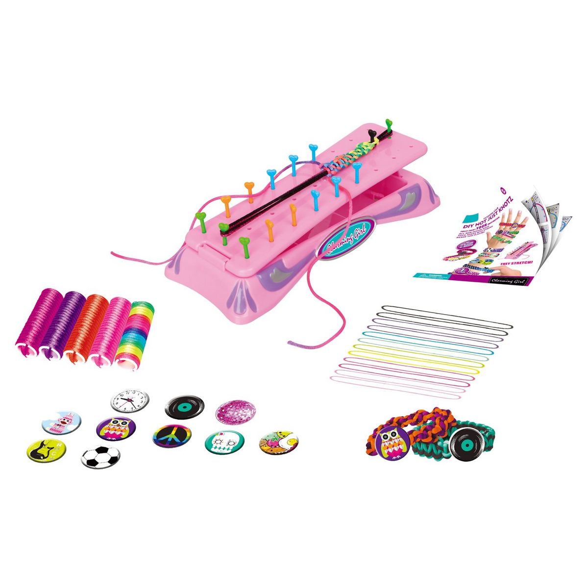 ONE TWO FUN Mon set de Bracelets tressés