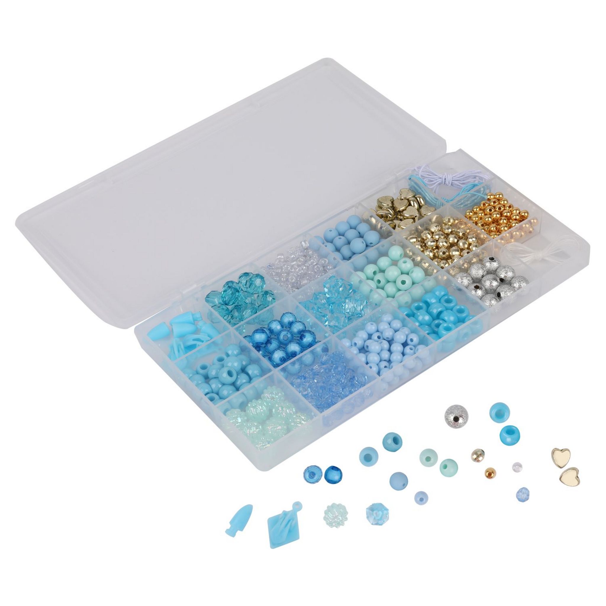 Voir la diapositive 2 : ONE TWO FUN Set de 4 coffrets de perles