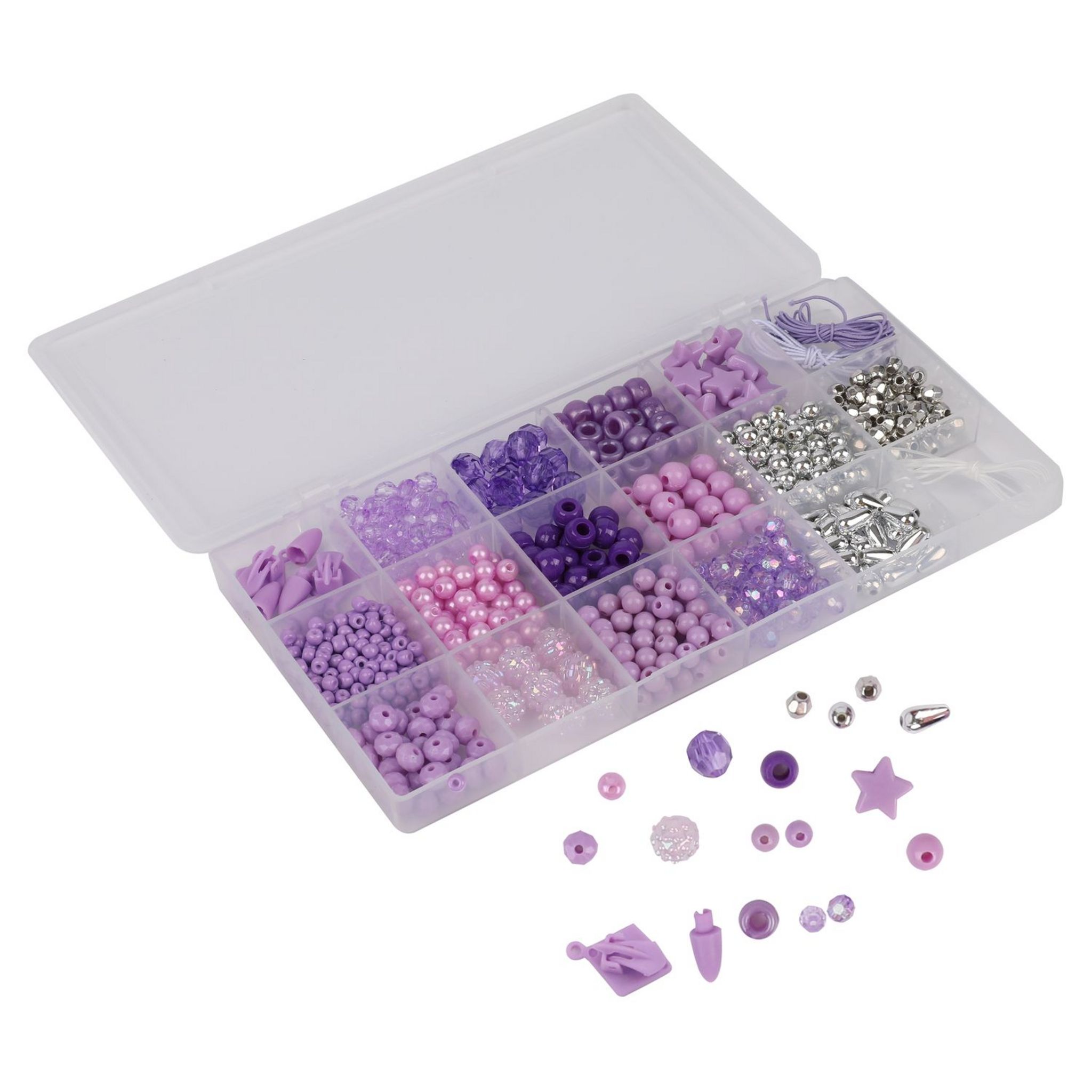 Voir la diapositive 4 : ONE TWO FUN Set de 4 coffrets de perles