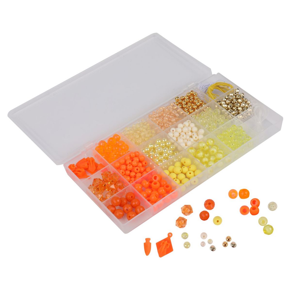 ONE TWO FUN Set de 4 coffrets de perles