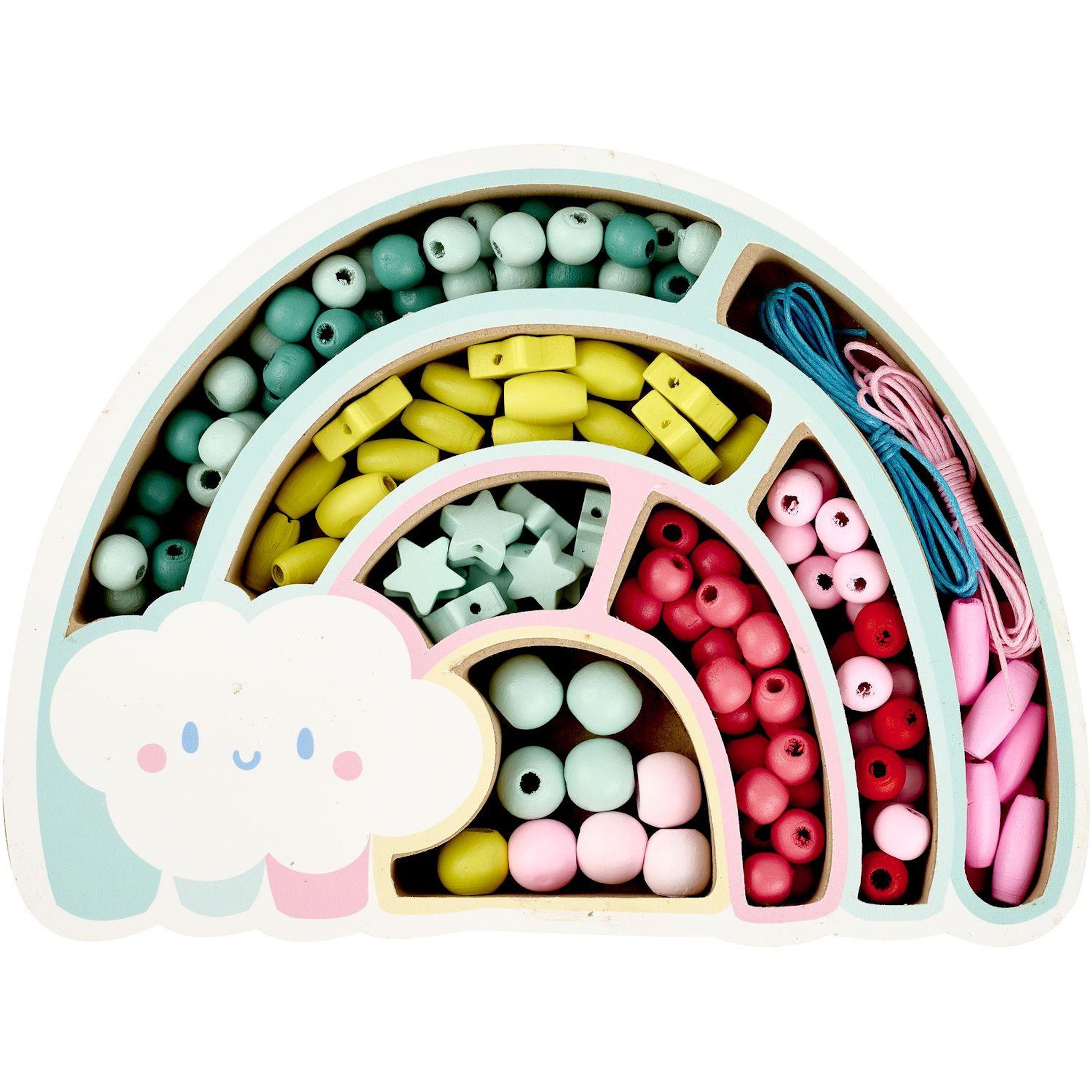 Voir la diapositive 3 : ONE TWO FUN Mon Joli set de perles en bois