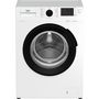 Voir la diapositive 2 : BEKO Lave linge hublot à induction WTE10222XW, 10 kg, 1200 T/min, B