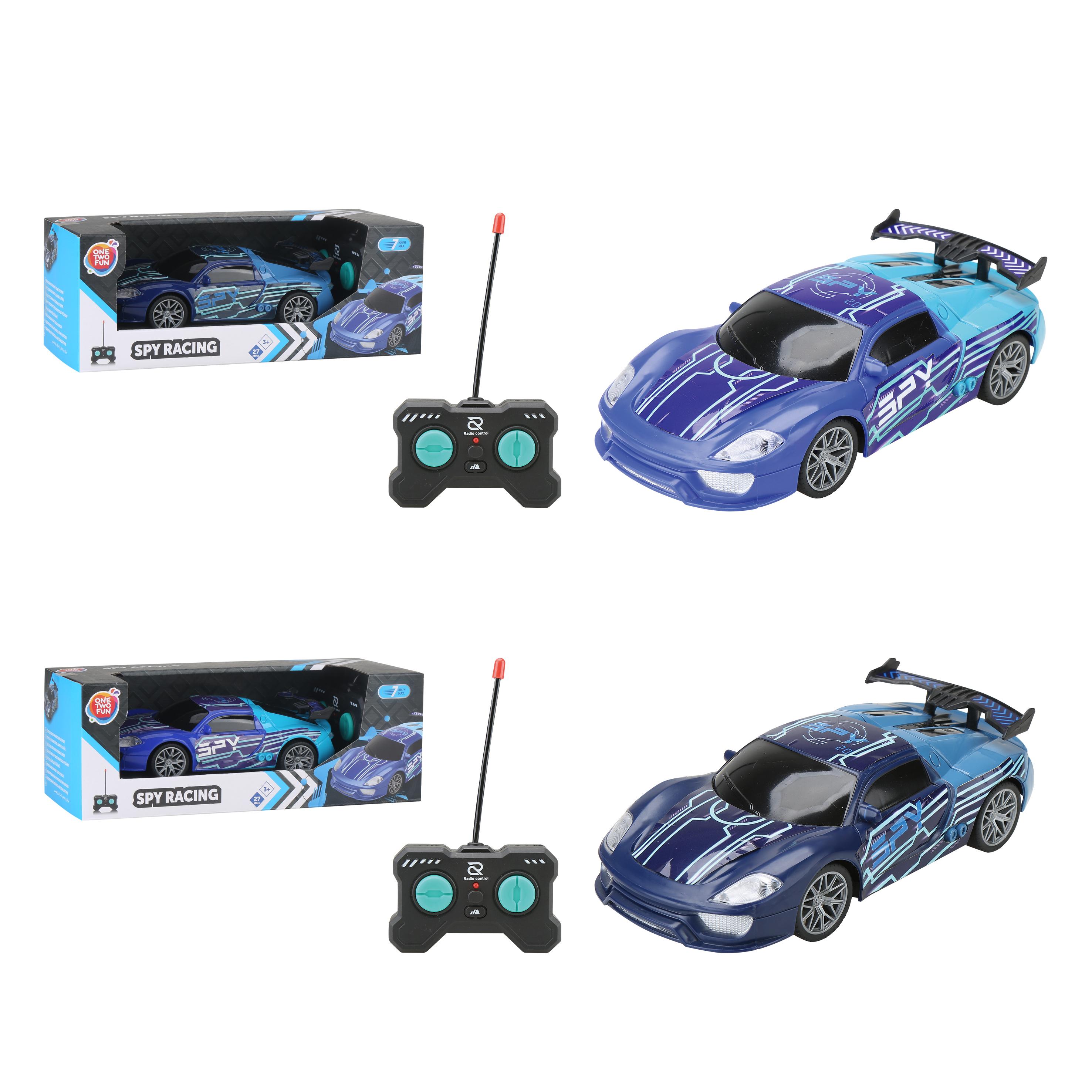 Voir la diapositive 1 : ONE TWO FUN Voiture Racing car échelle 1/22ème