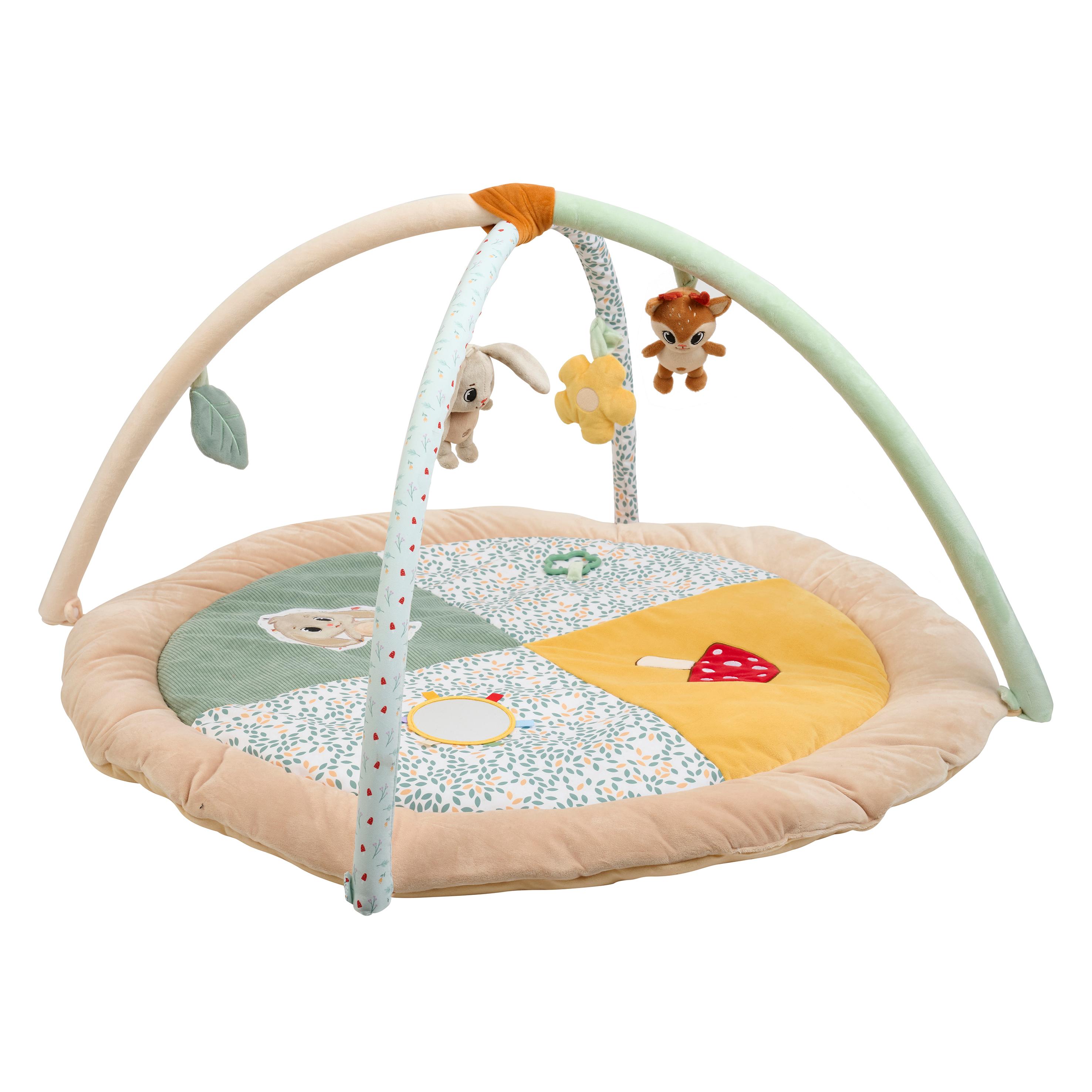 ONE TWO FUN Mon Tapis d'éveil et d'activités Léo Petit lapin