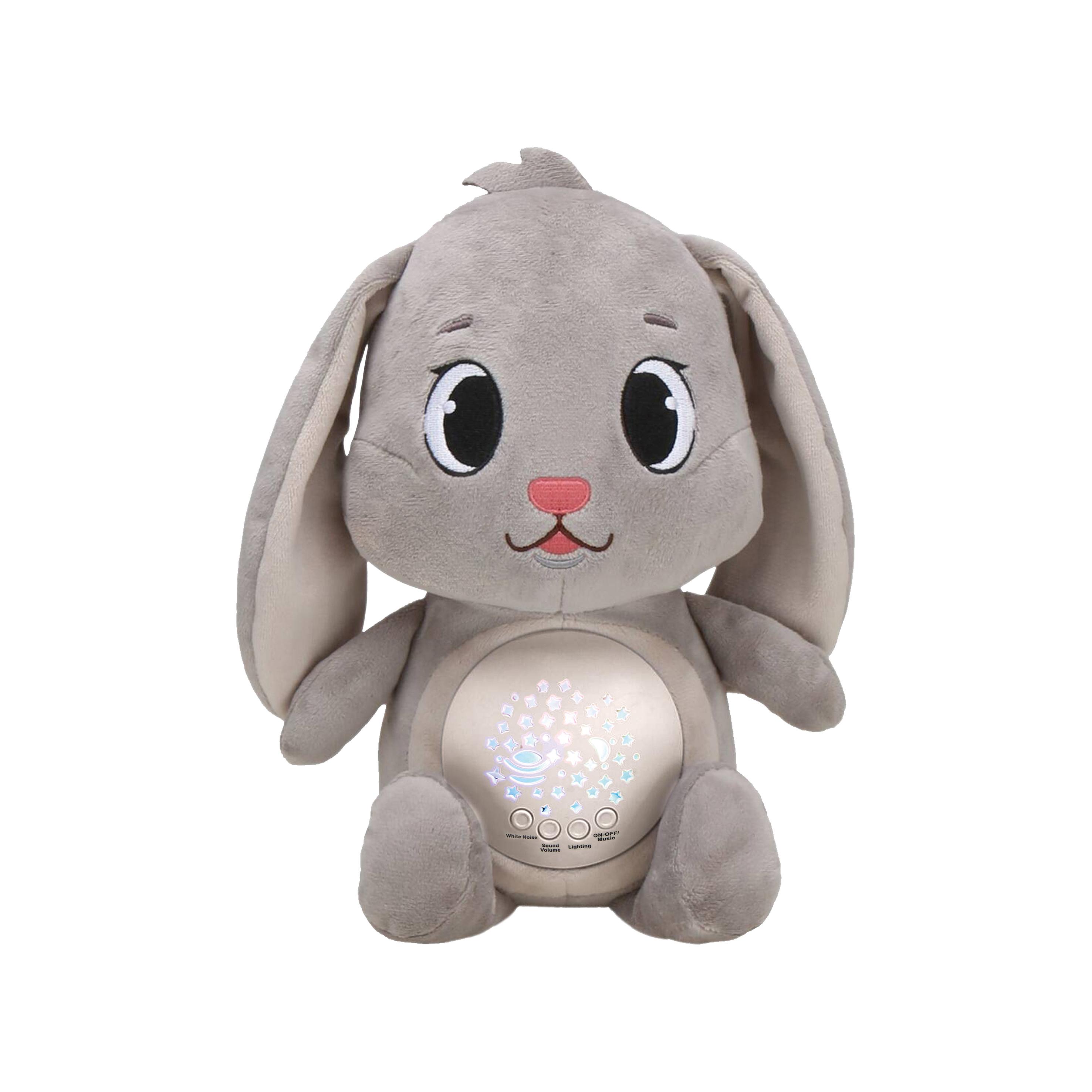 Voir la diapositive 5 : ONE TWO FUN Peluche projecteur Nuit Animaux