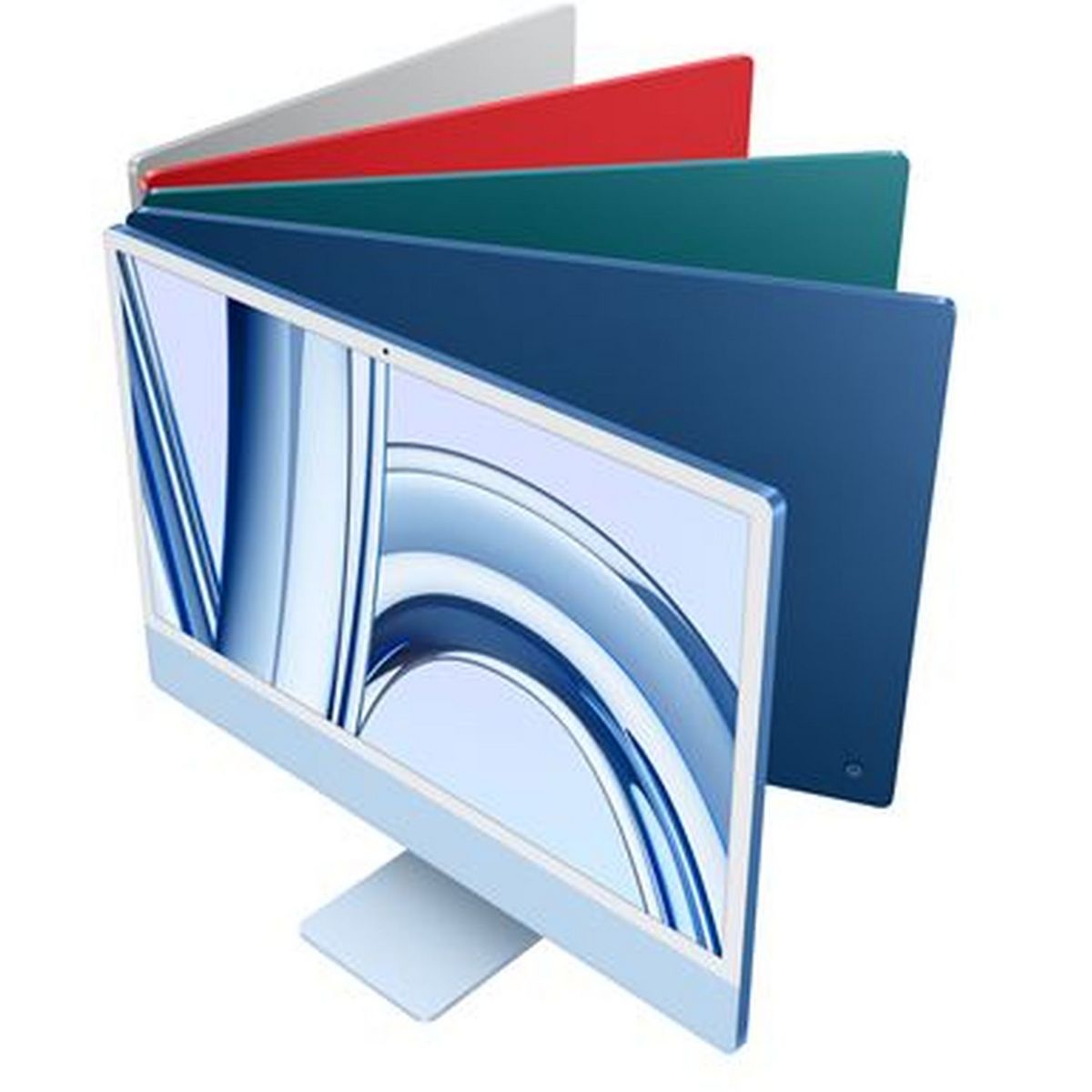 APPLE iMac 24" écran Rétina 4,5K 256Go SSD 8Go RAM Puce M3 - Silver