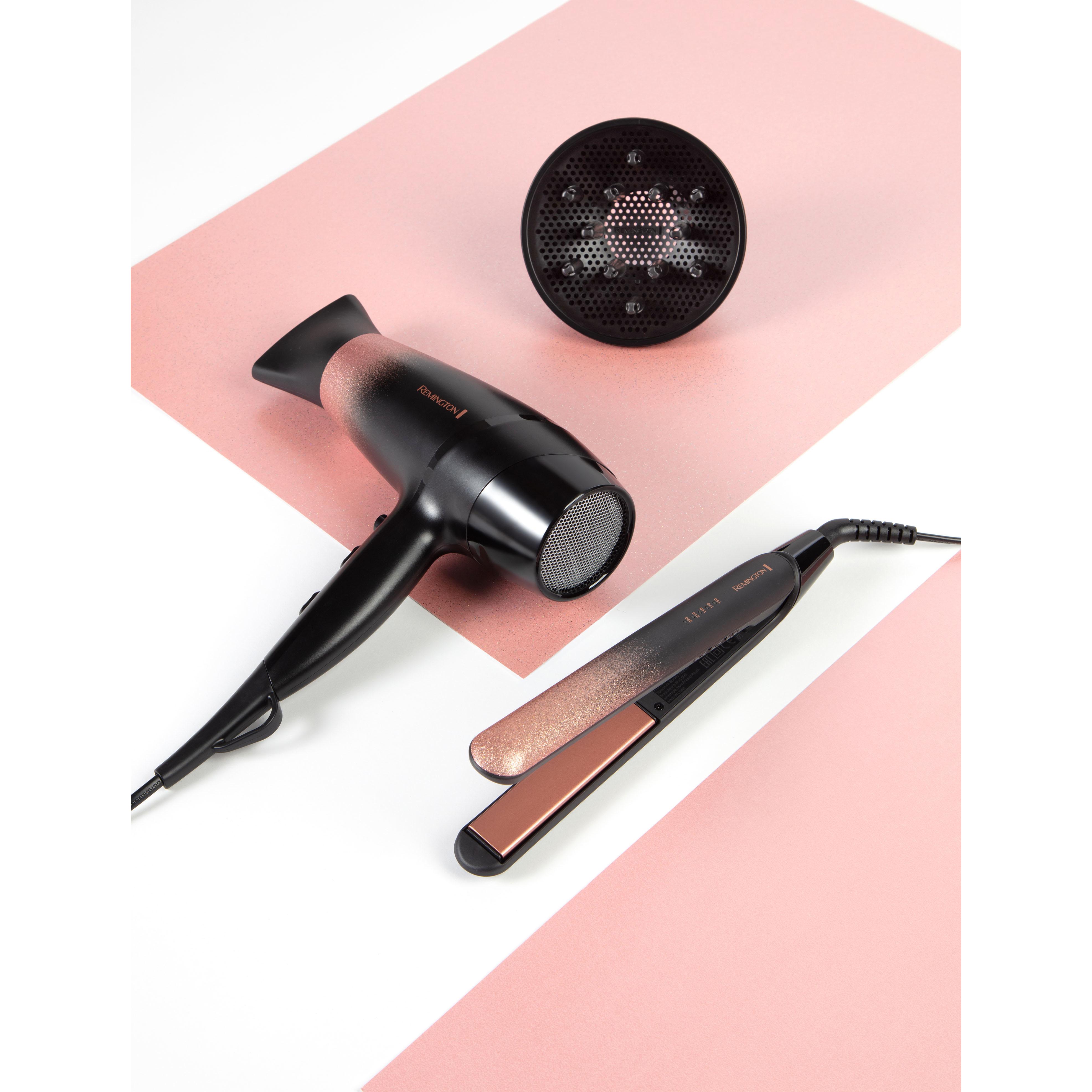 Voir la diapositive 8 : REMINGTON Sèche cheveux D5305 - Noir