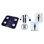 Voir la diapositive 4 : LITTLE BALANCE Balance impédancemètre  avec corde à sauter KIT DUO - Bleu