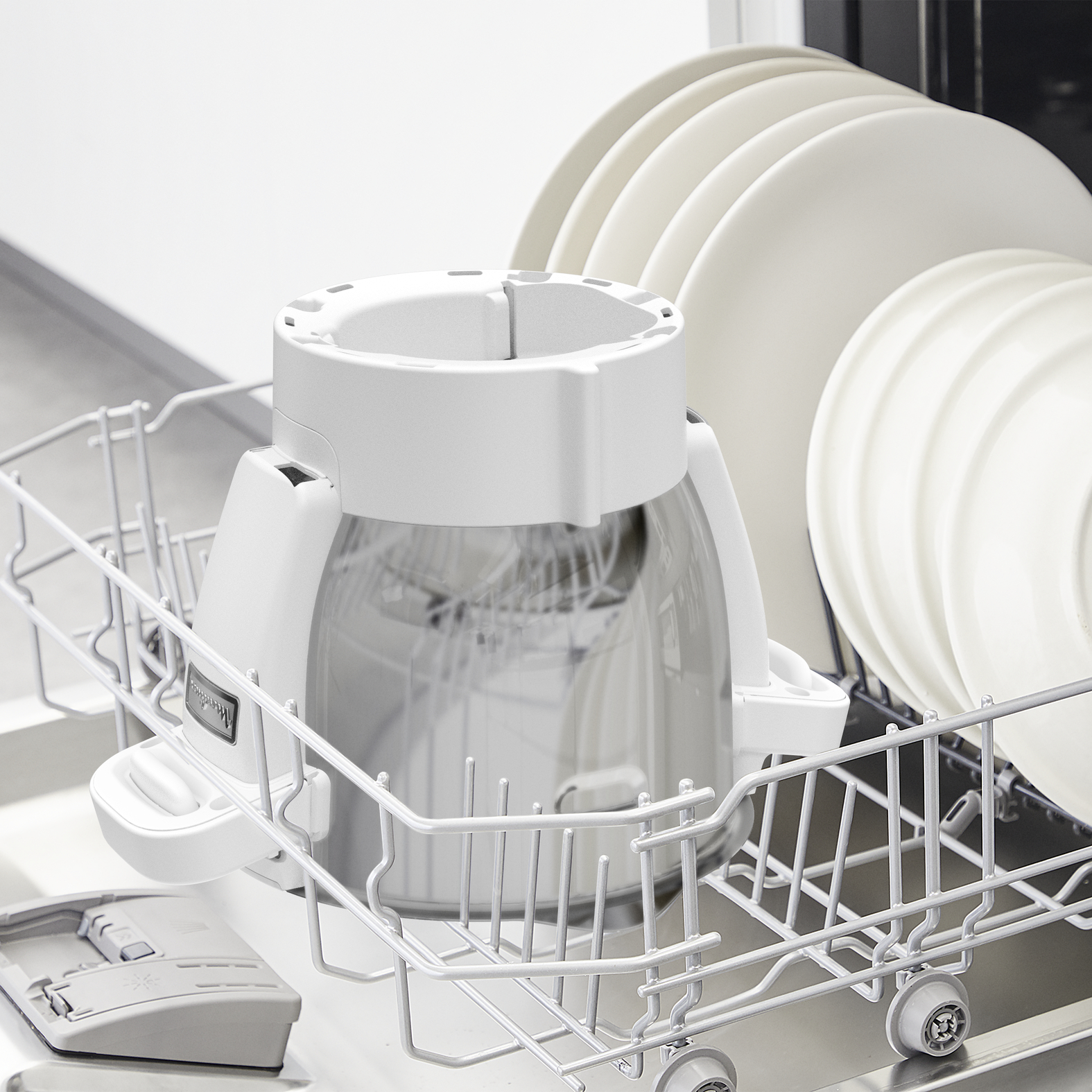 Voir la diapositive 6 : MOULINEX Robot cuiseur multifonction Companion XL HF80DB10 - Blanc
