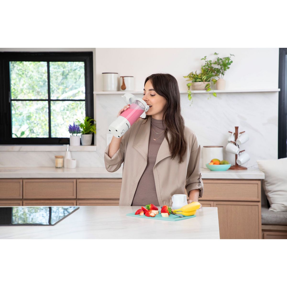 NUTRIBULLET Blender nomade NBP003W - Blanc