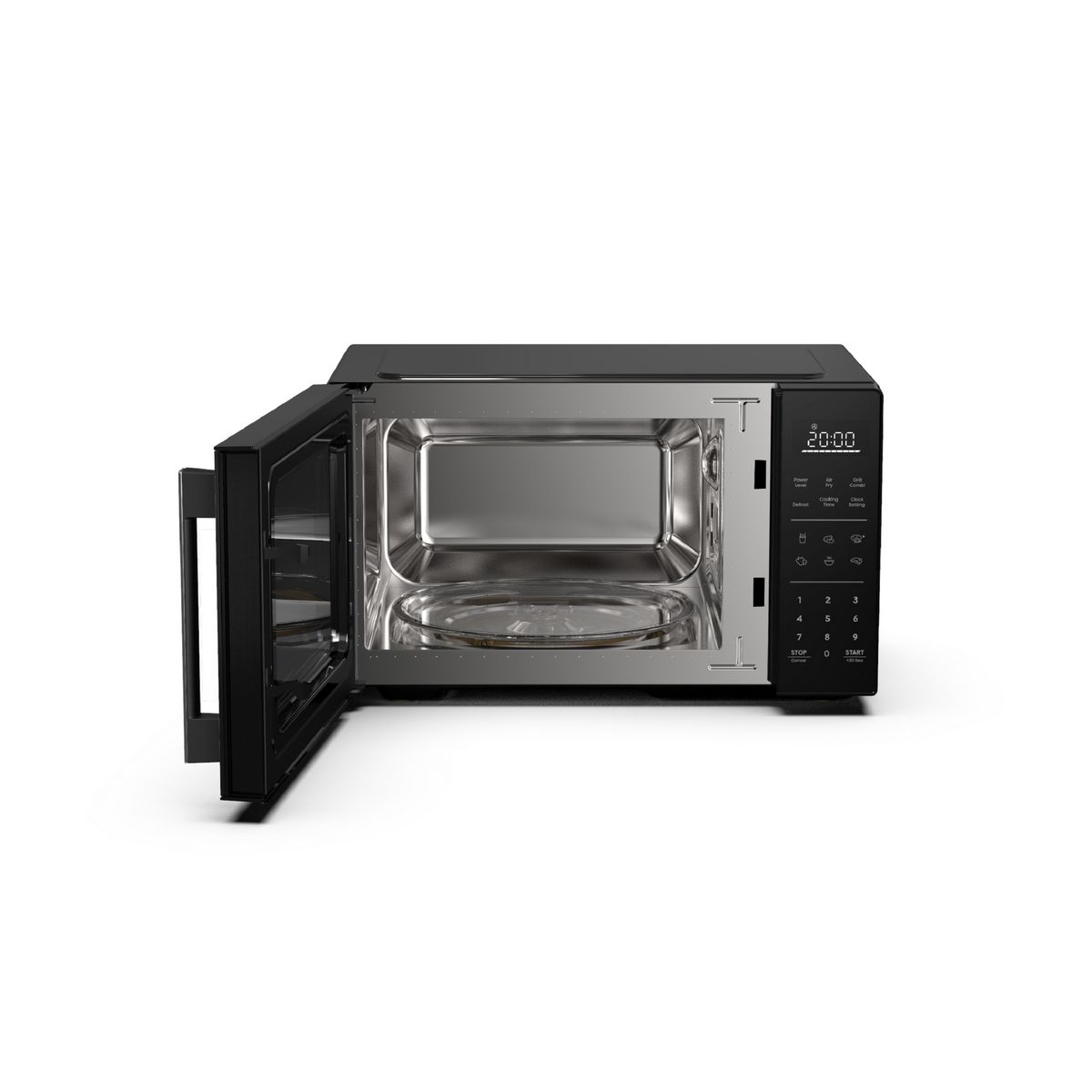 HISENSE Micro-ondes multifonction H23MOBS5HC - 900 W - Capacité 23 L - Noir