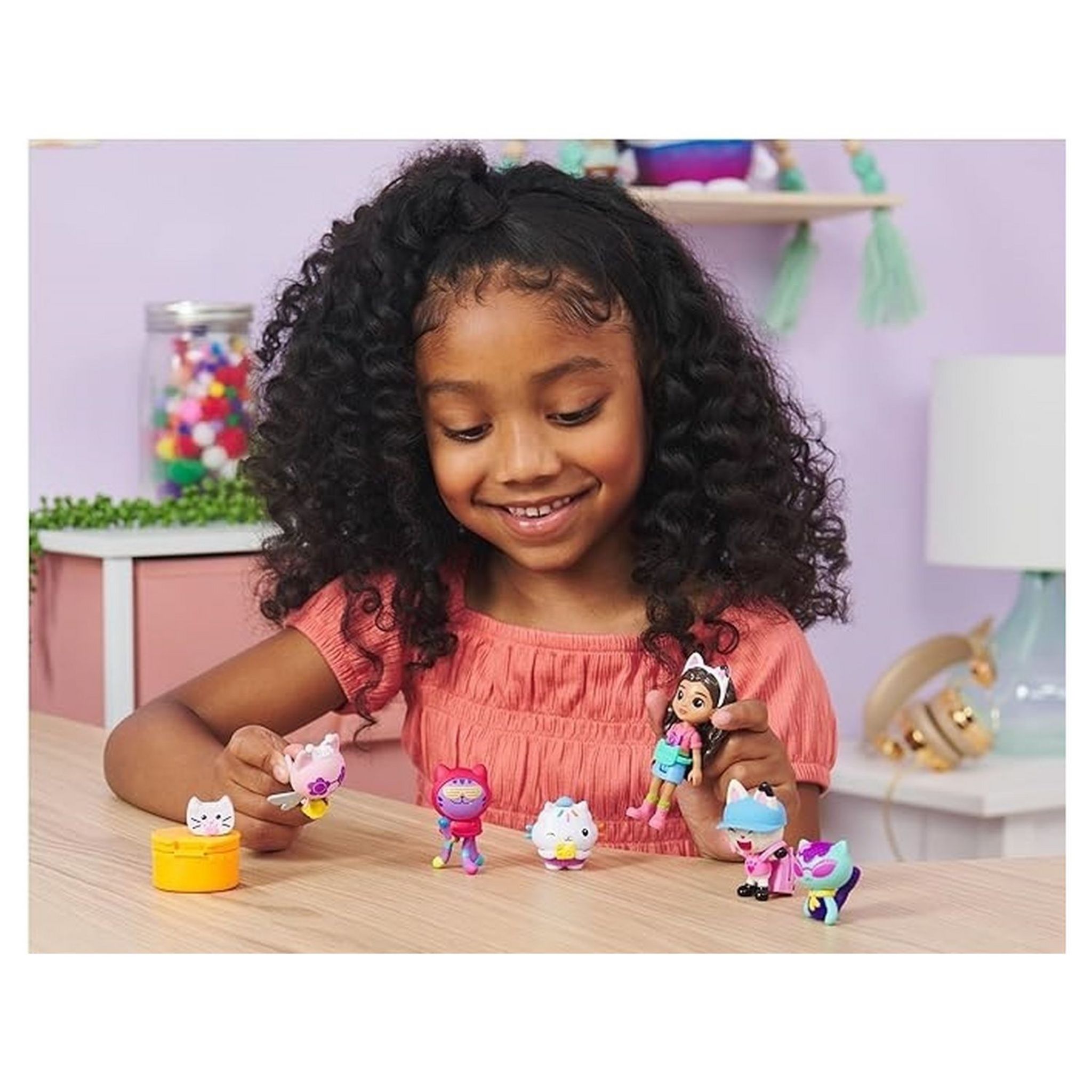 Voir la diapositive 5 : SPIN MASTER Coffret Deluxe Figurines de voyage - Gabby et la maison magique