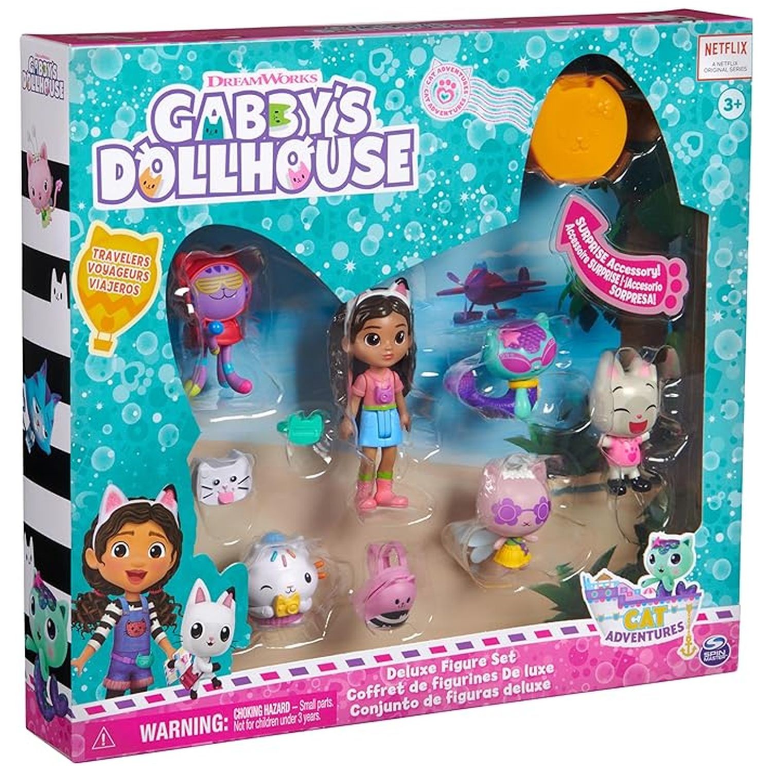 Voir la diapositive 6 : SPIN MASTER Coffret Deluxe Figurines de voyage - Gabby et la maison magique