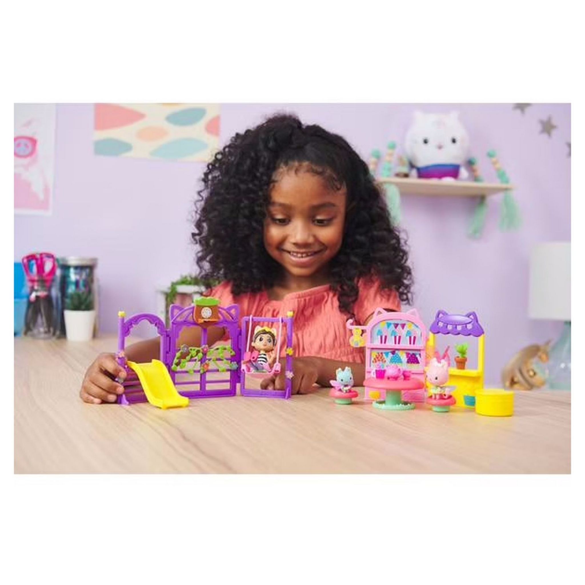 Voir la diapositive 5 : SPIN MASTER Coffret fête dans le jardin de Kitty Fairy - Gabby et la maison magique