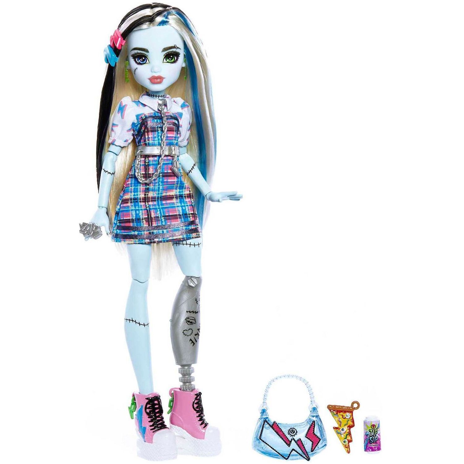 Voir la diapositive 5 : MATTEL Coffret mes 3 poupées Monster High