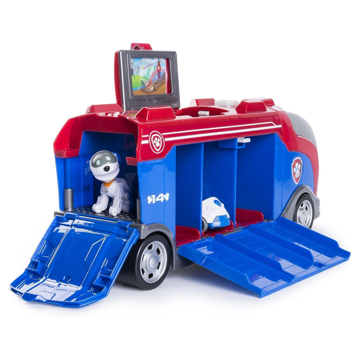 Voir la diapositive 6 : SPIN MASTER Véhicule Mission Cruiser 3 Racers Pup Squad Robot Chien - Pat Patrouille