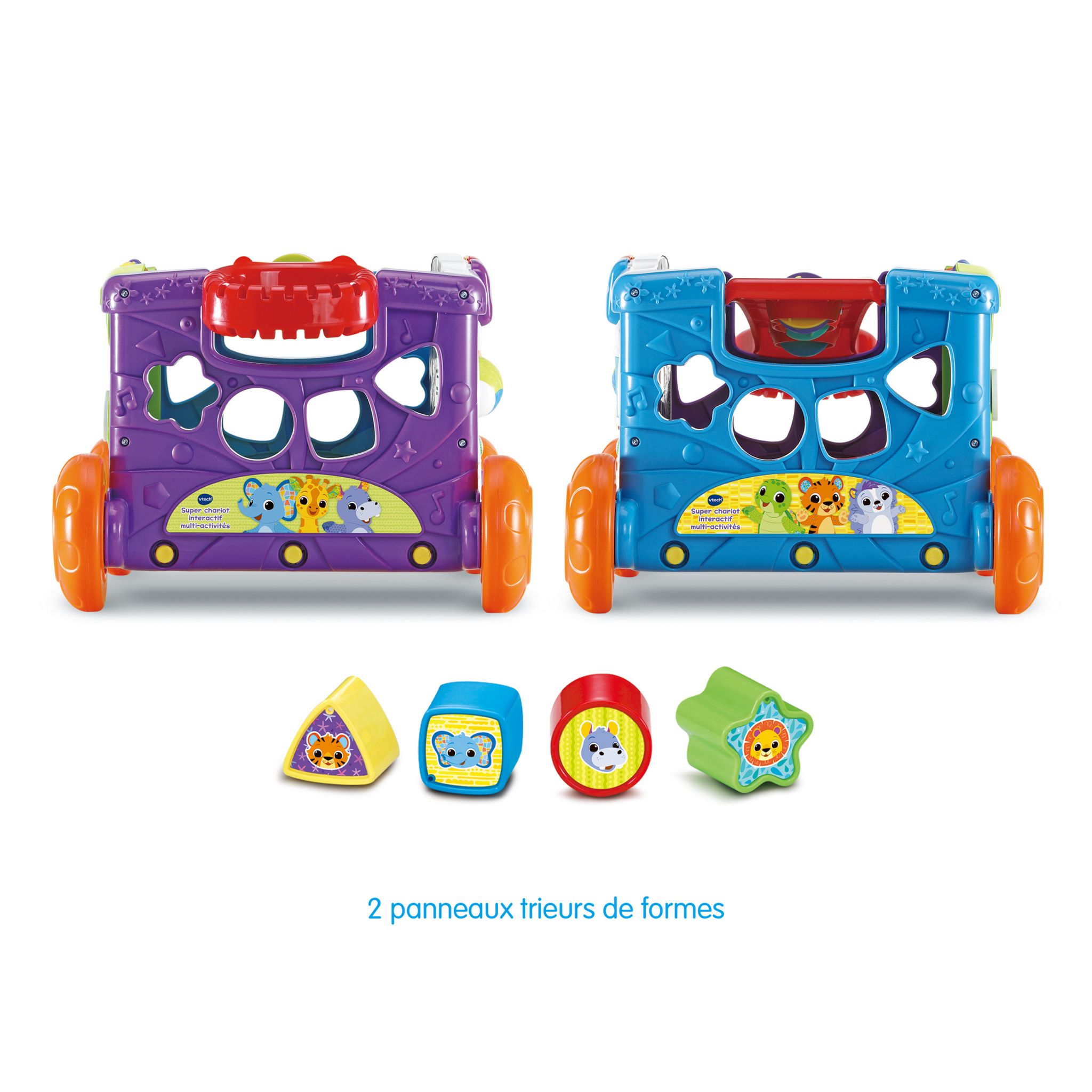 Voir la diapositive 3 : VTECH Super chariot interactif multi-activités