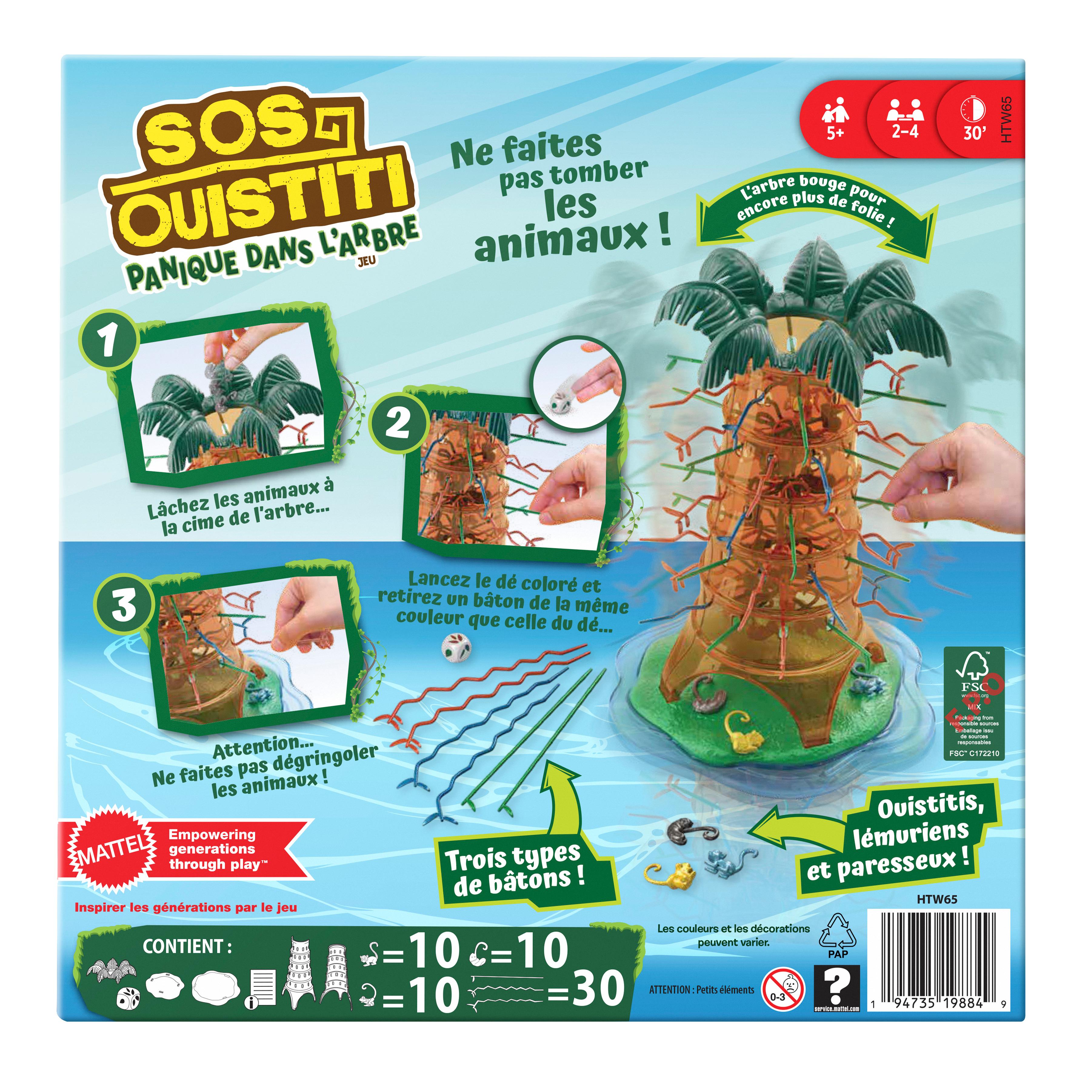 Voir la diapositive 5 : MATTEL Jeu Ouistiti édition 25 ans
