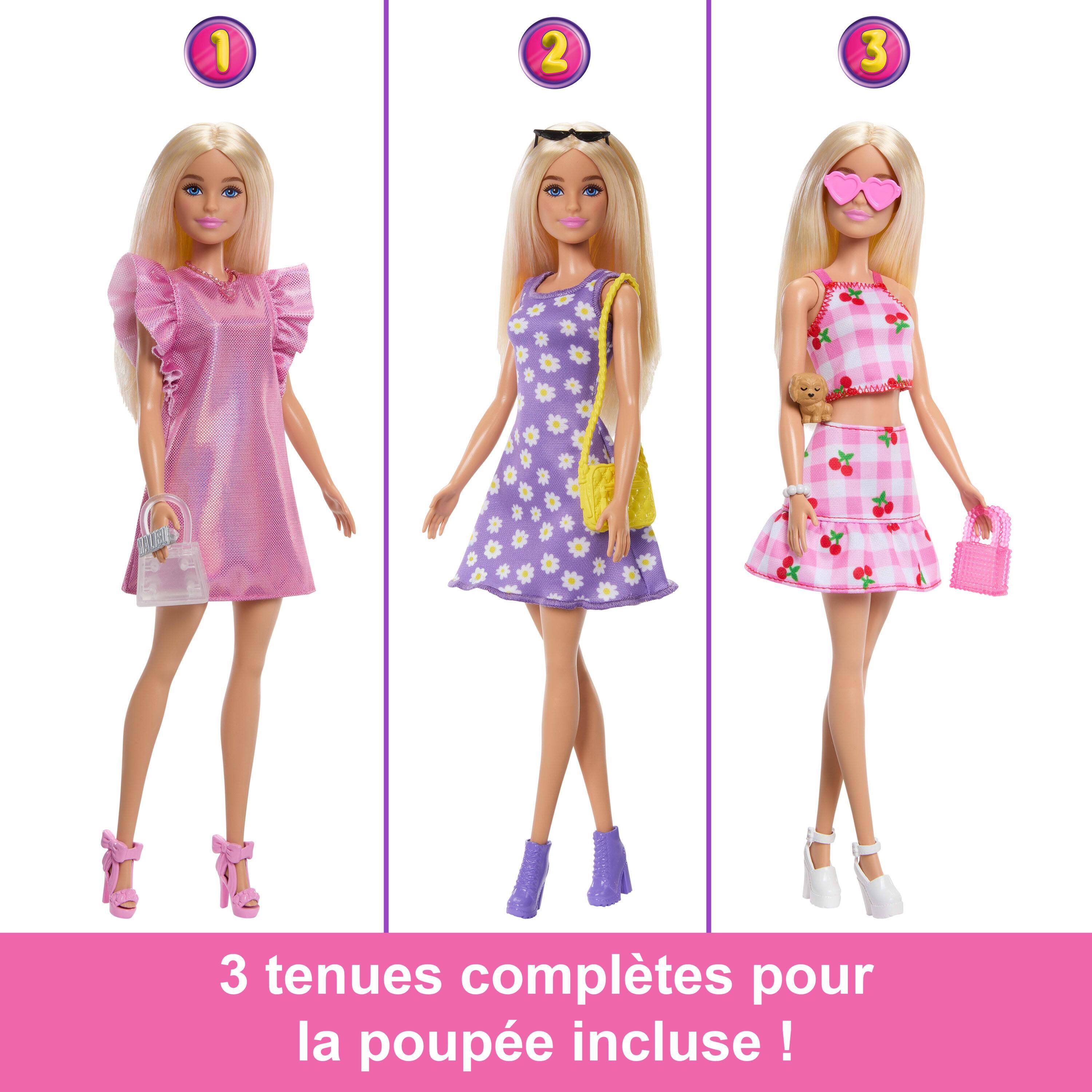 Voir la diapositive 4 : MATTEL Dressing de rêve Barbie et accessoires