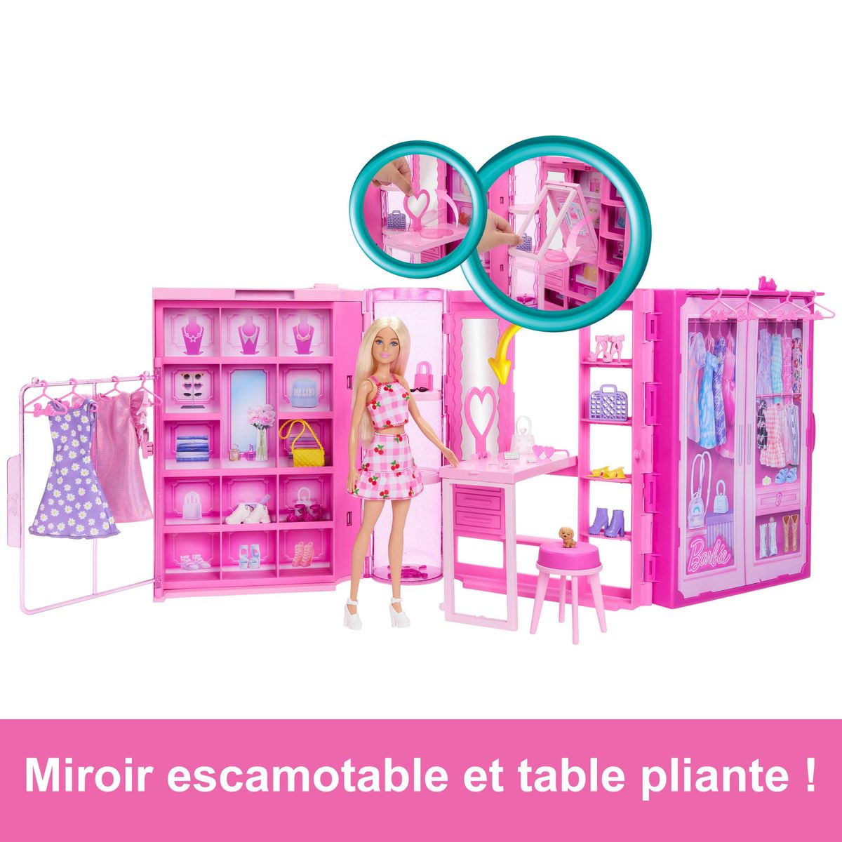MATTEL Dressing de rêve Barbie et accessoires