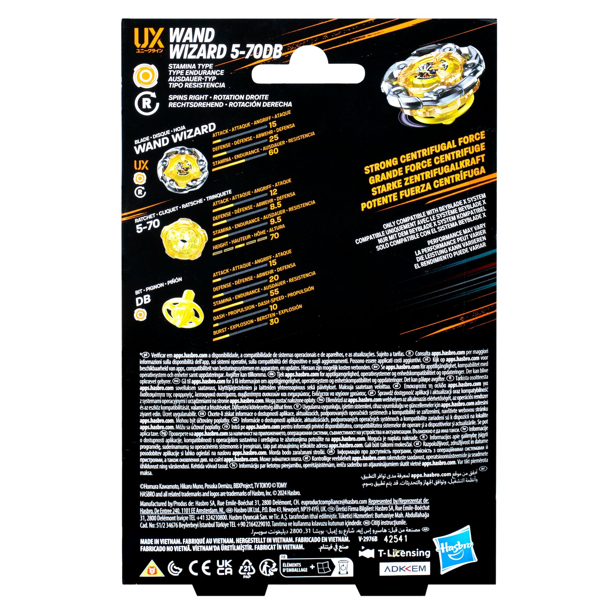Voir la diapositive 20 : HASBRO Pack Toupie Beyblade X