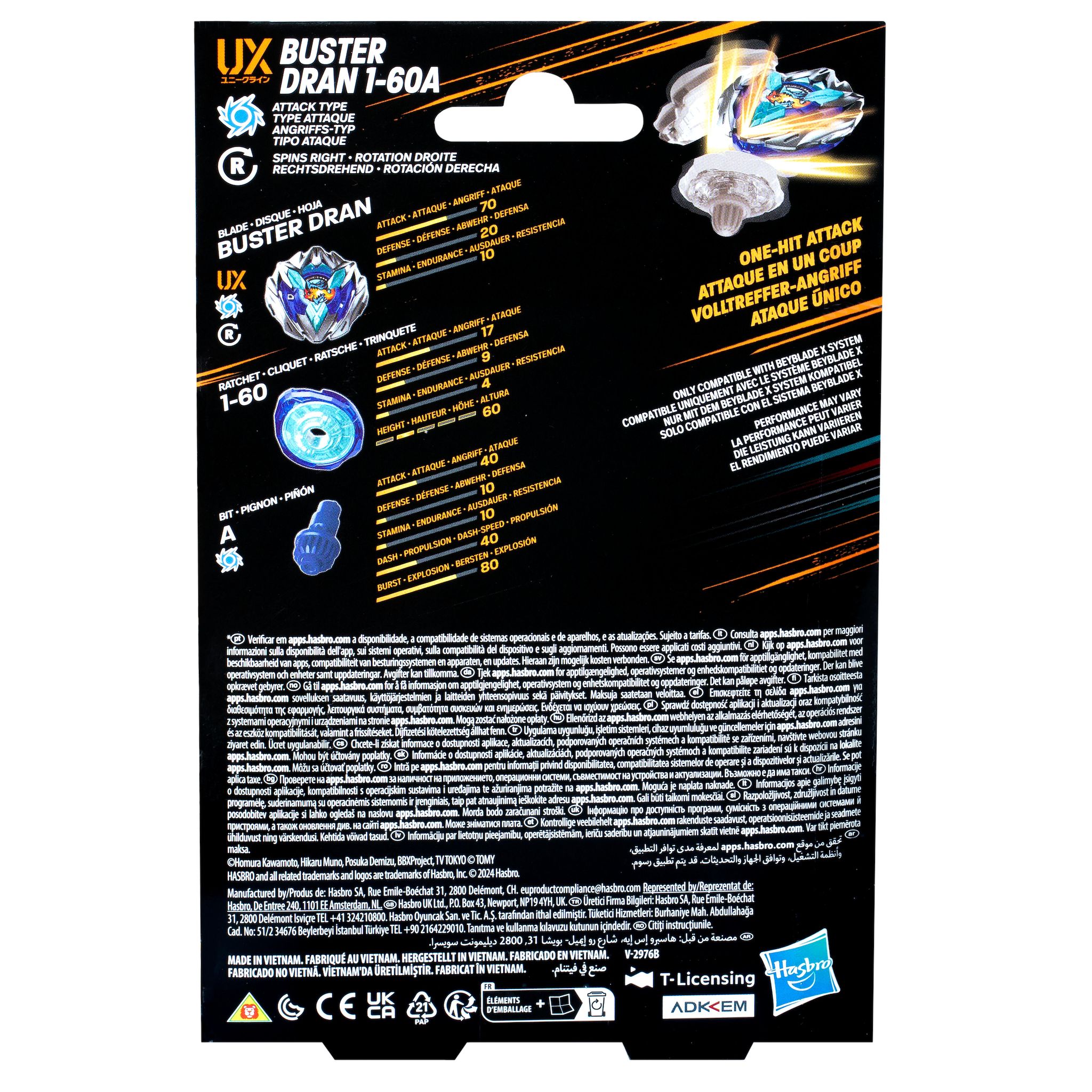 Voir la diapositive 25 : HASBRO Pack Toupie Beyblade X