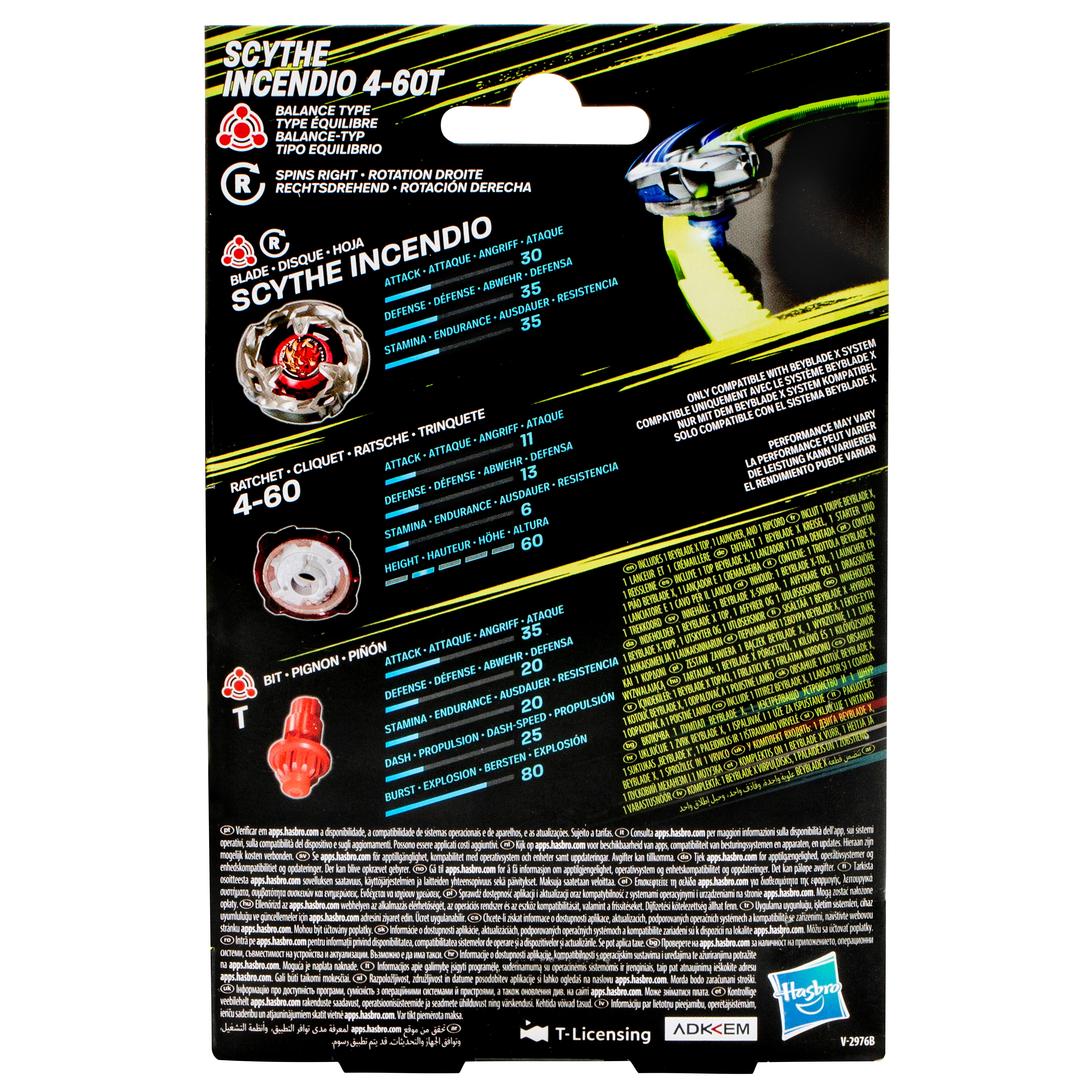 Voir la diapositive 6 : HASBRO Pack Toupie Beyblade X