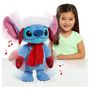 Voir la diapositive 2 : Peluche Stitch Noel qui danse - 14.5 pouces