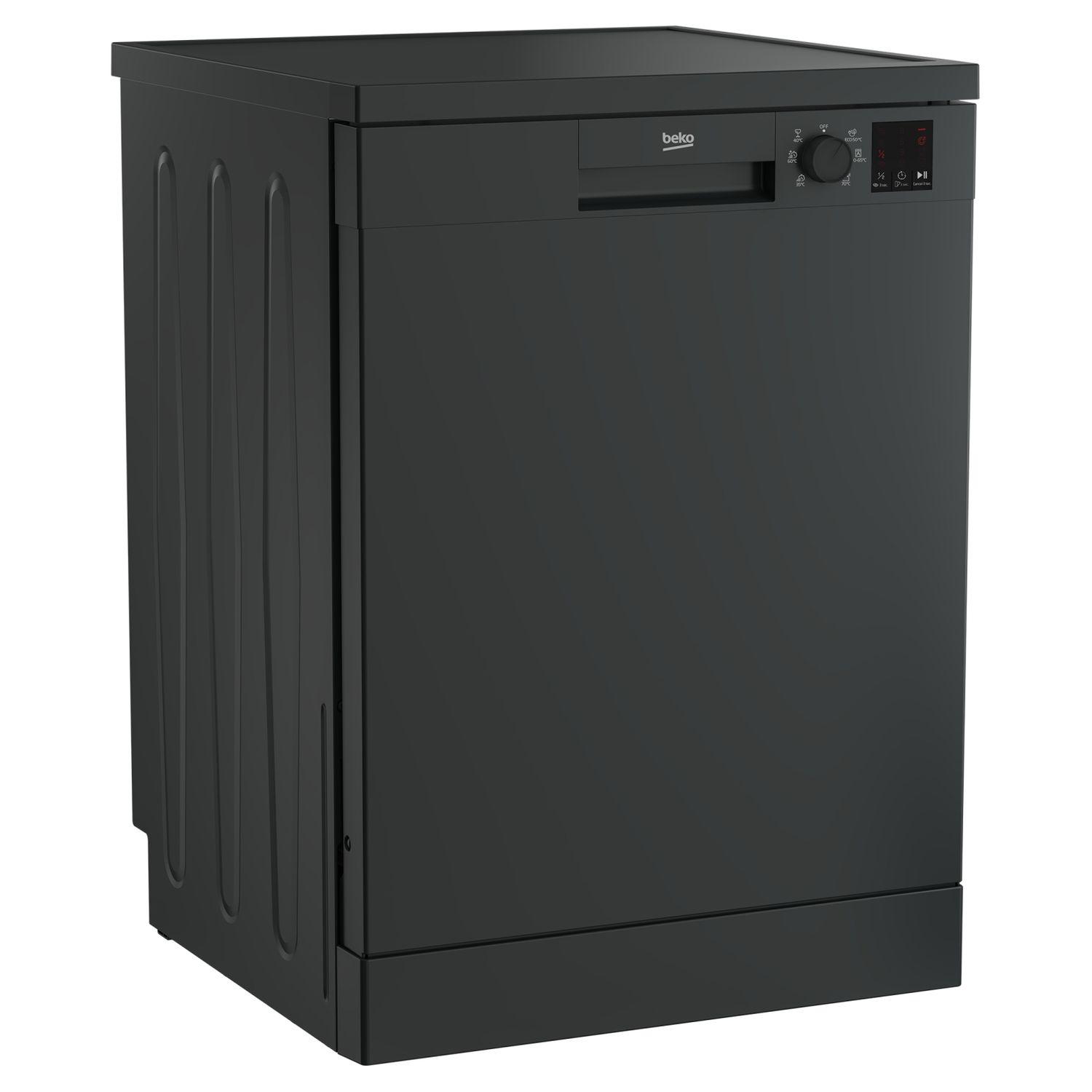 Voir la diapositive 2 : BEKO Lave vaisselle pose libre DVN06431A, 14 couverts, 60 cm, 47 dB, 6 programmes, D