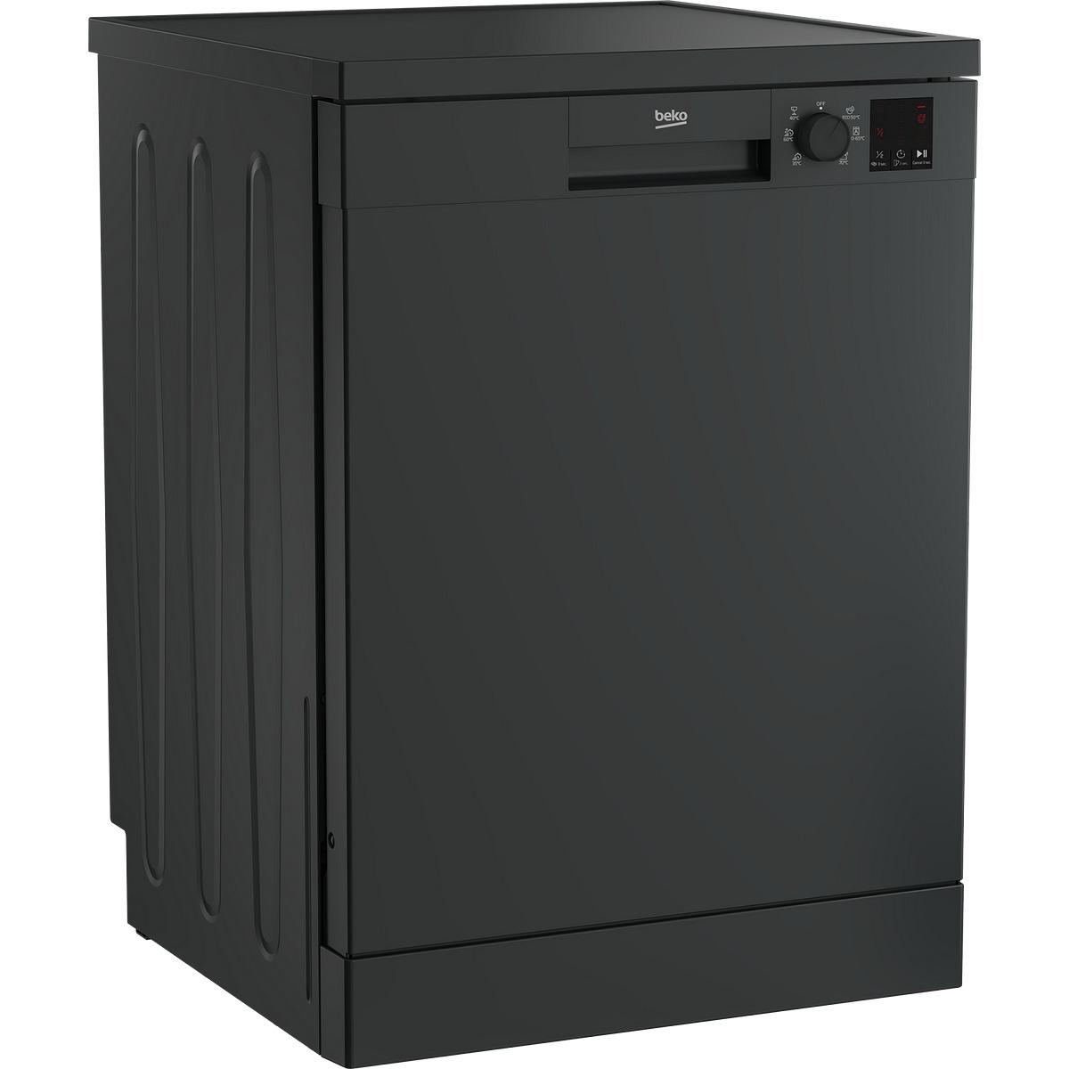 Voir la diapositive 3 : BEKO Lave vaisselle pose libre DVN06431A, 14 couverts, 60 cm, 47 dB, 6 programmes, D