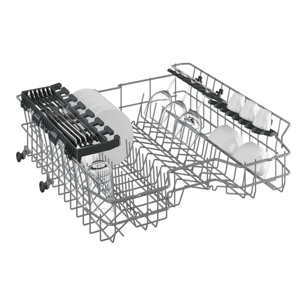 BEKO Lave vaisselle pose libre DVN06431A, 14 couverts, 60 cm, 47 dB, 6 programmes, D